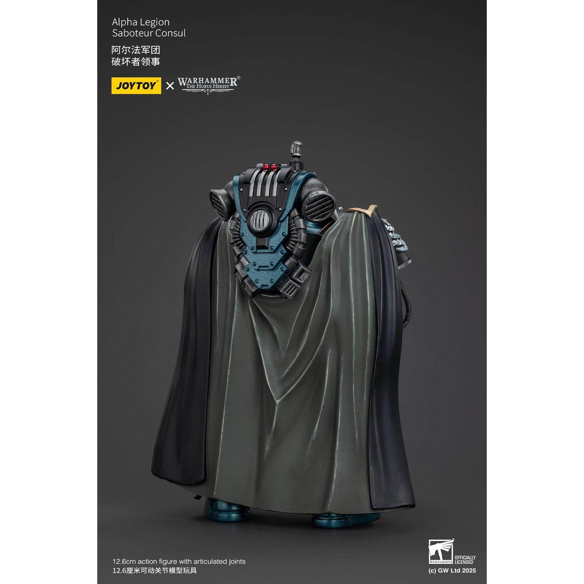 Warhammer 40k: Alpha Legion Saboteur Consul (The Horus Heresy)-Actionfiguren-JoyToy-Mighty Underground