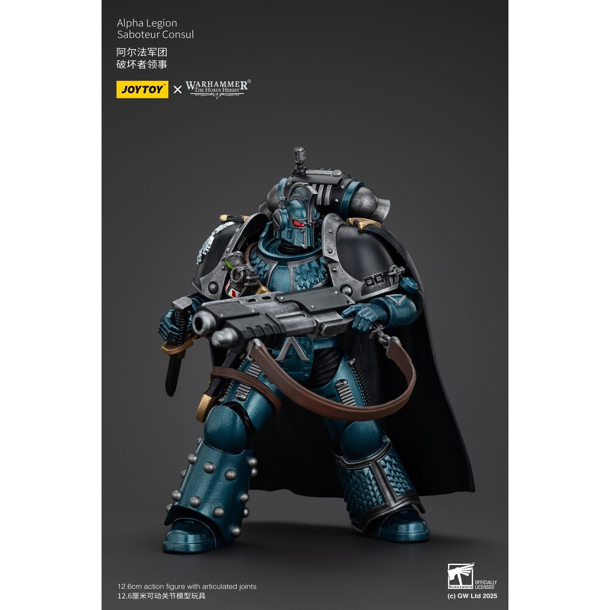 Warhammer 40k: Alpha Legion Saboteur Consul (The Horus Heresy)-Actionfiguren-JoyToy-Mighty Underground