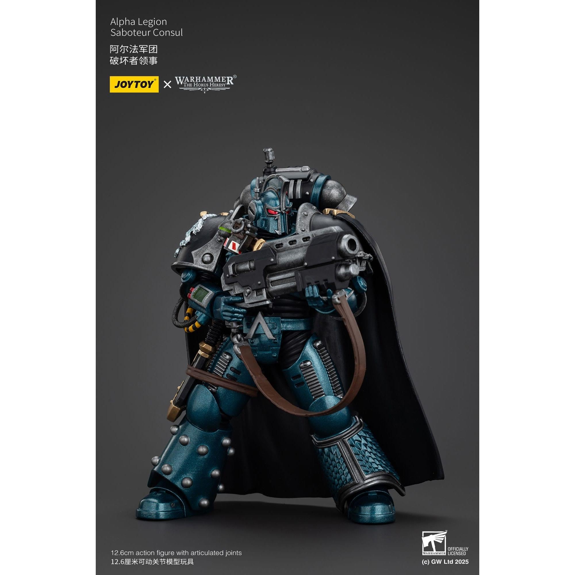 Warhammer 40k: Alpha Legion Saboteur Consul (The Horus Heresy)-Actionfiguren-JoyToy-Mighty Underground