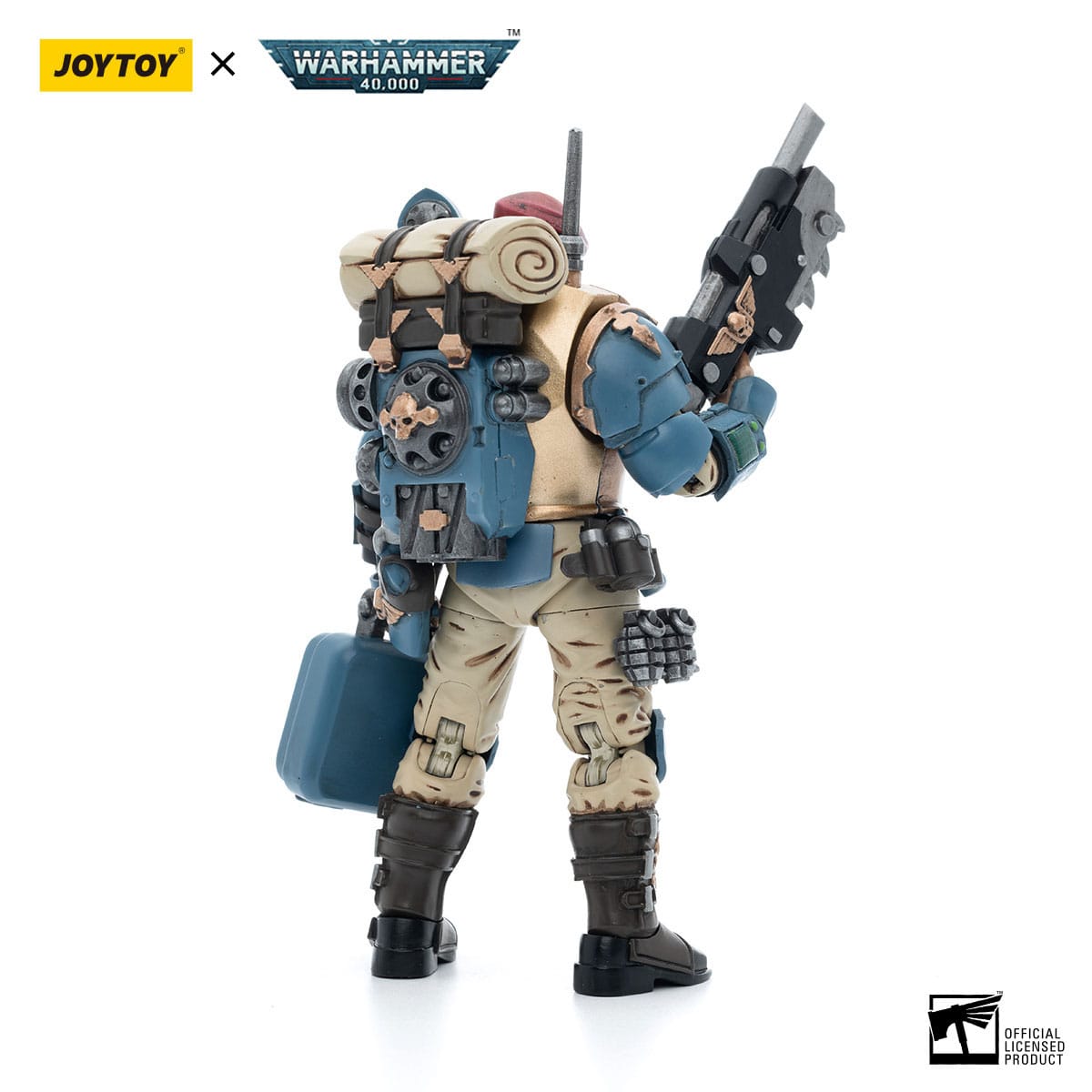 Warhammer 40k: Astra Militarum 55th Kappic Eagles Tempestus Scions Command Squad Medic-Actionfiguren-JoyToy-Mighty Underground