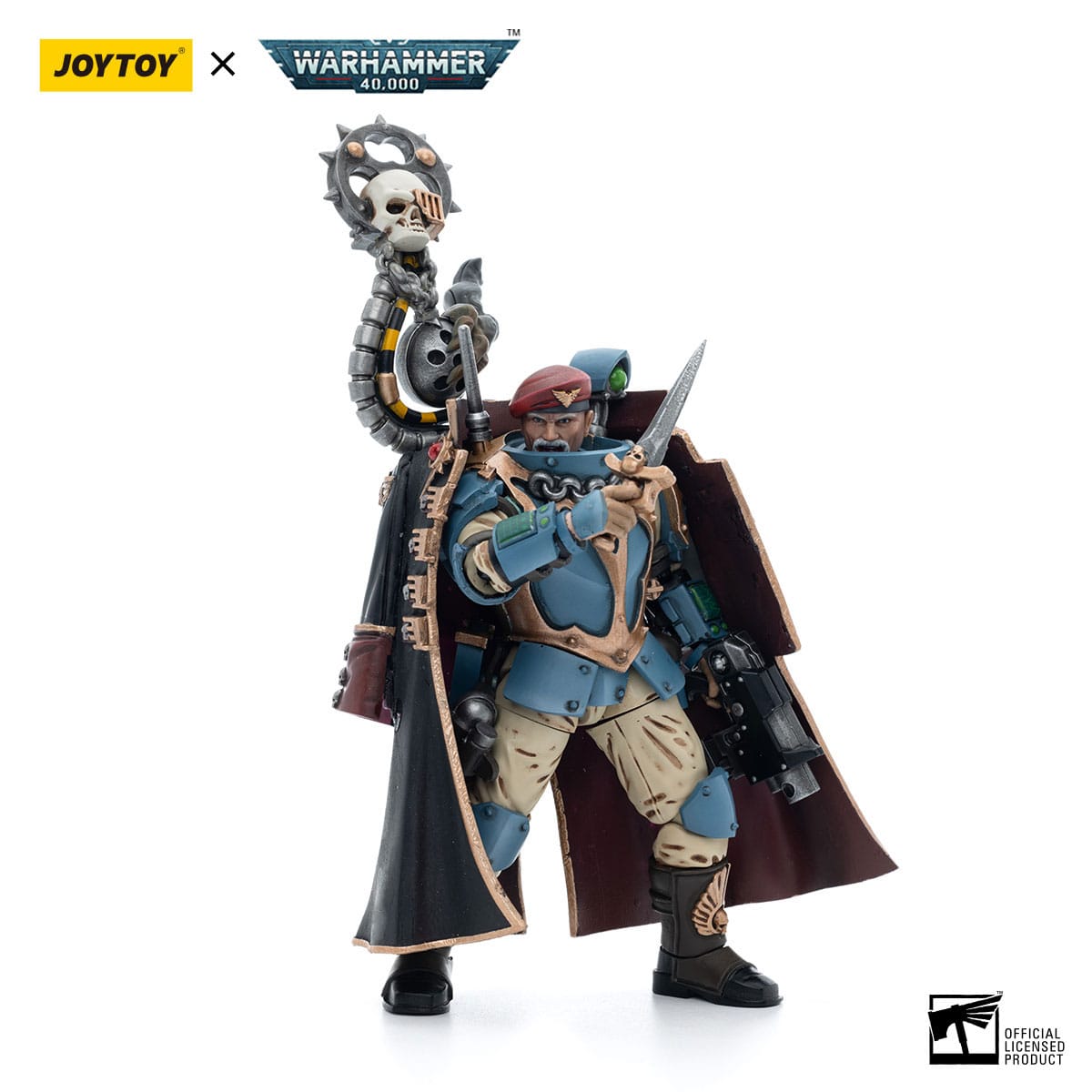 Warhammer 40k: Astra Militarum 55th Kappic Eagles Tempestus Scions Command Squad Tempestor Prime-Actionfiguren-JoyToy-Mighty Underground