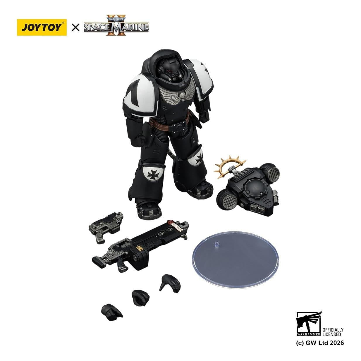 Warhammer 40k: Black Templars Heavy Intercessor (Game Edition, Spacemarine 2)-Actionfiguren-JoyToy-Mighty Underground