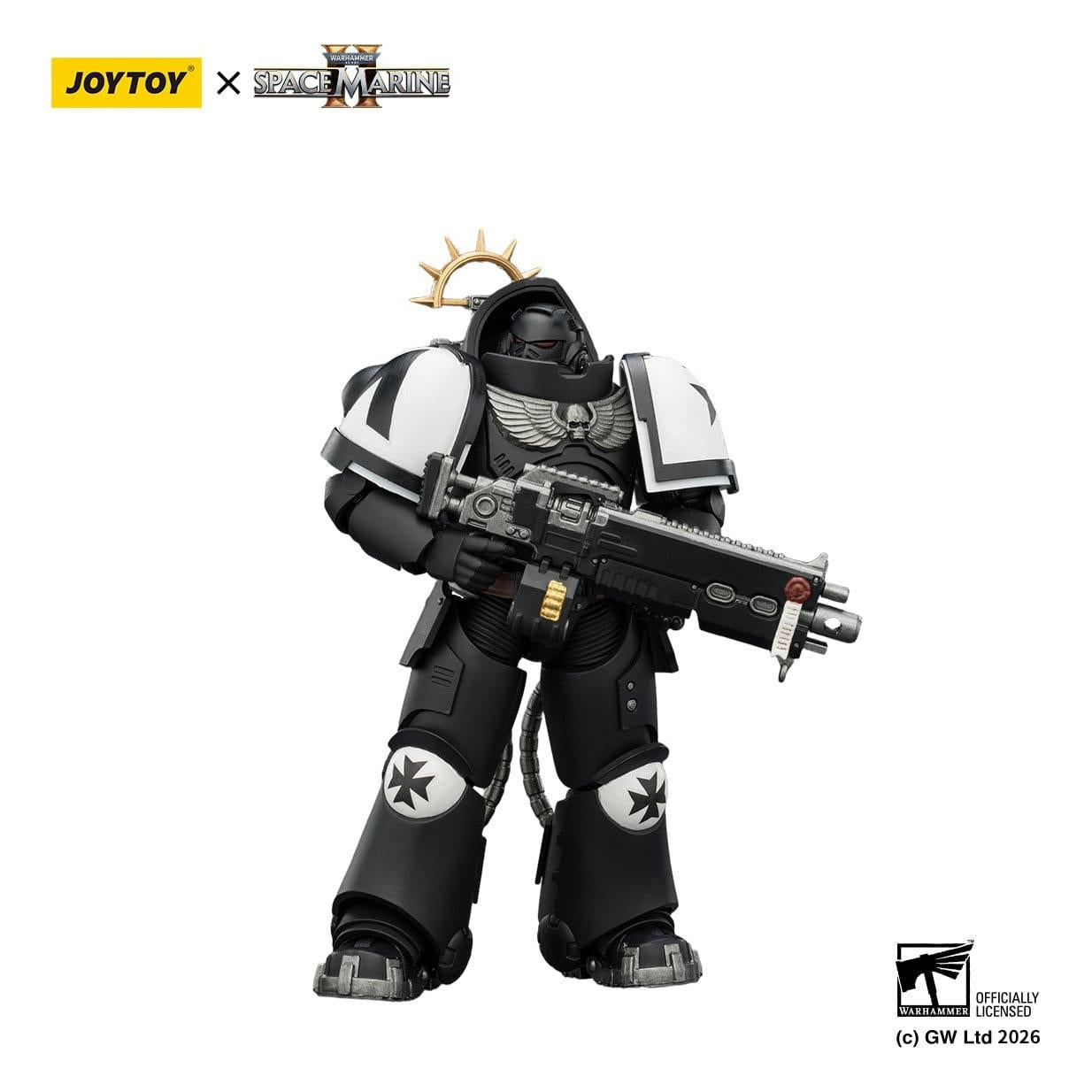 Warhammer 40k: Black Templars Heavy Intercessor (Game Edition, Spacemarine 2)-Actionfiguren-JoyToy-Mighty Underground