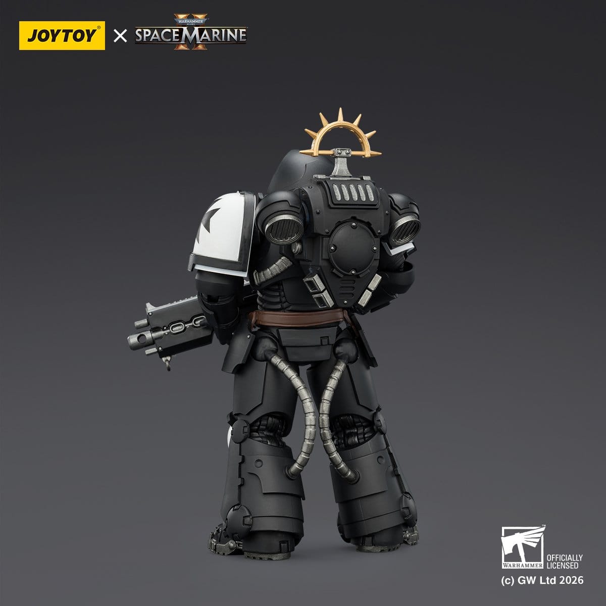 Warhammer 40k: Black Templars Heavy Intercessor (Game Edition, Spacemarine 2)-Actionfiguren-JoyToy-Mighty Underground