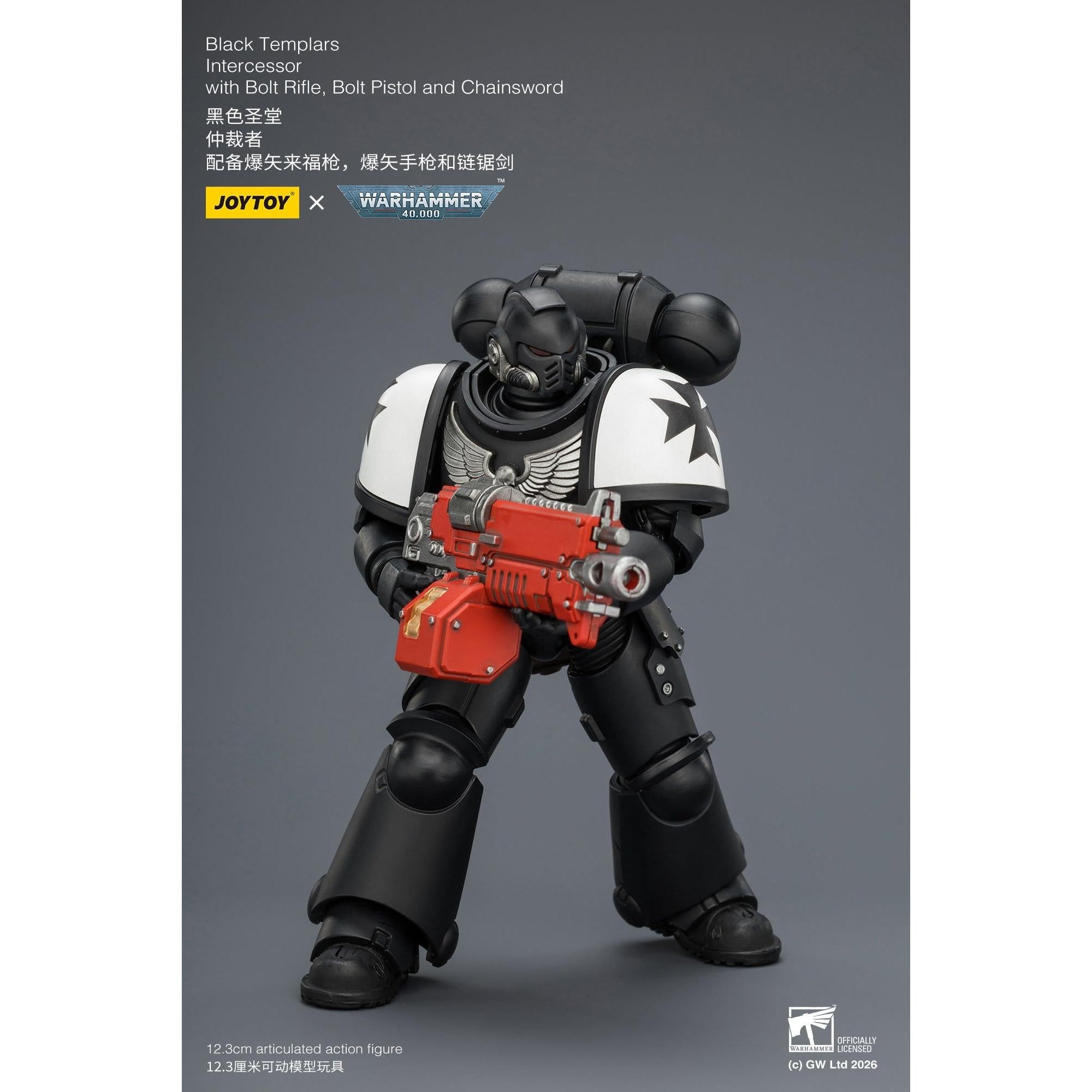 Warhammer 40k: Black Templars Intercessor-Actionfiguren-JoyToy-Mighty Underground