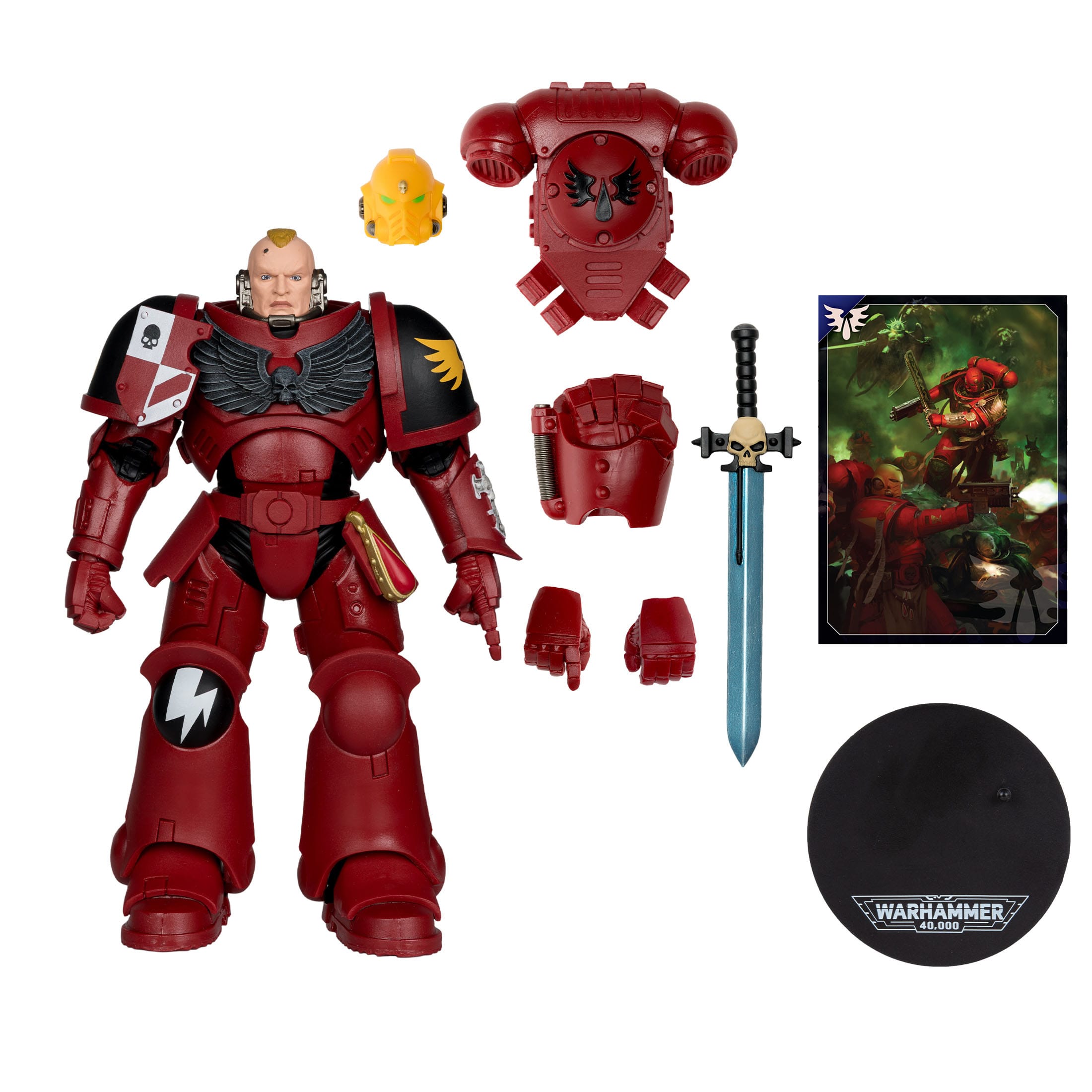 Warhammer 40k: Blood Angels Assault Intercessor Sergeant-Actionfiguren-McFarlane Toys-Mighty Underground