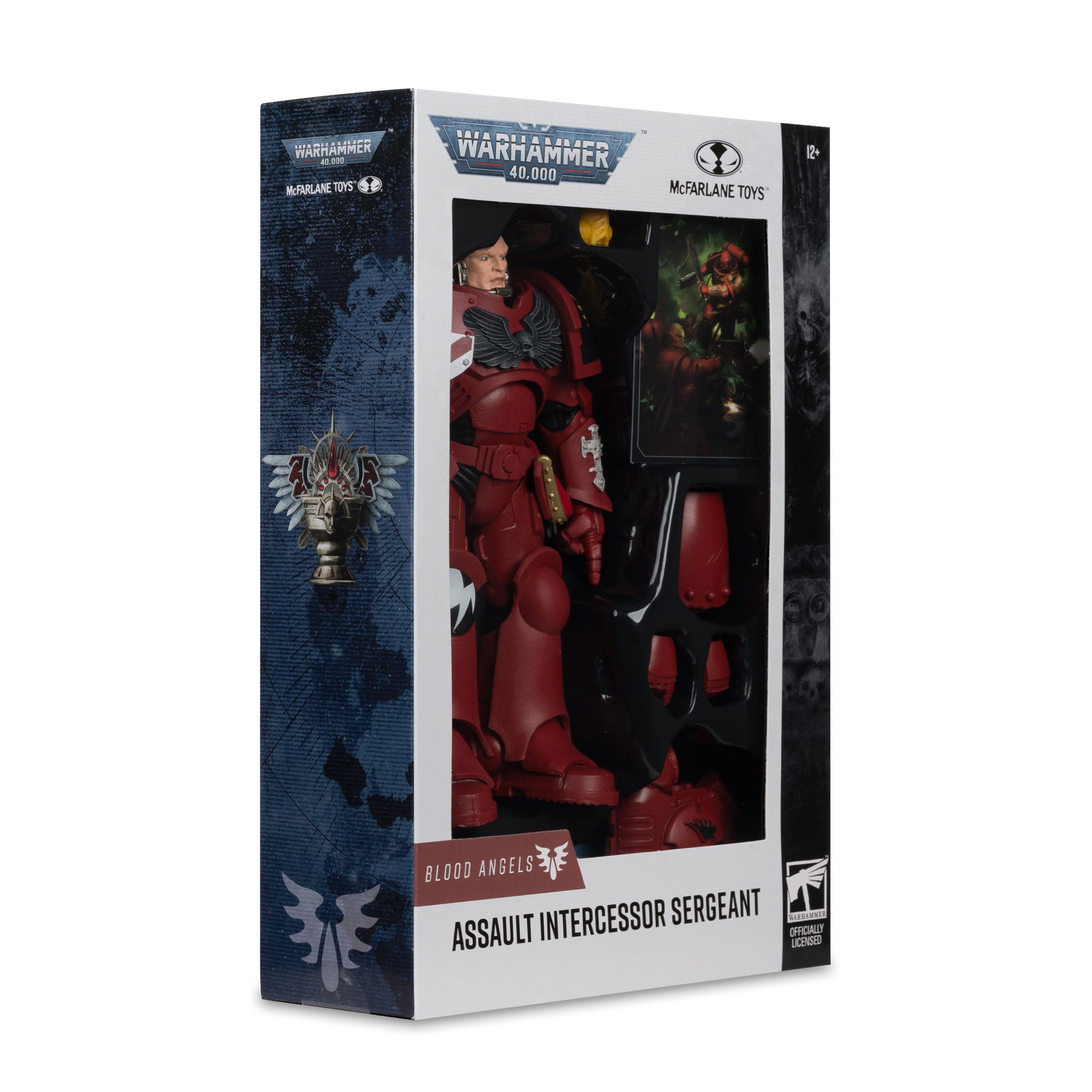 Warhammer 40k: Blood Angels Assault Intercessor Sergeant-Actionfiguren-McFarlane Toys-Mighty Underground