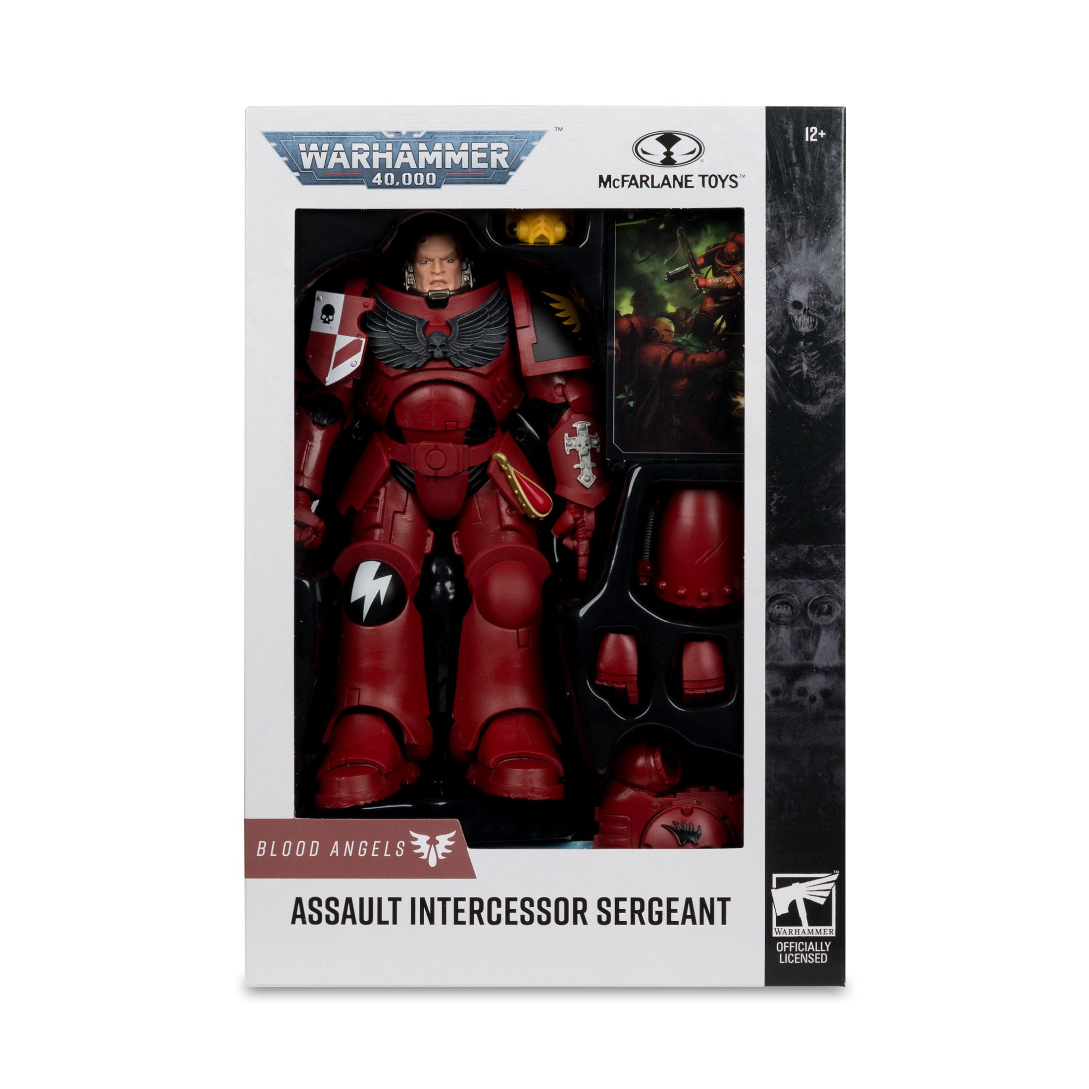 Warhammer 40k: Blood Angels Assault Intercessor Sergeant-Actionfiguren-McFarlane Toys-Mighty Underground