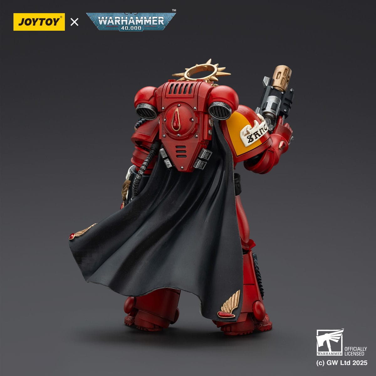 Warhammer 40k: Blood Angels Combat Patrol Captain with Inferno Pistol & Power Fist-Actionfiguren-JoyToy-Mighty Underground