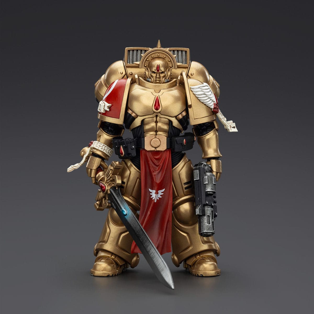Warhammer 40k: Blood Angels Combat Patrol Sanguinary Guard 1 with Inferno Pistol and Encarmine Blade-Actionfiguren-JoyToy-Mighty Underground