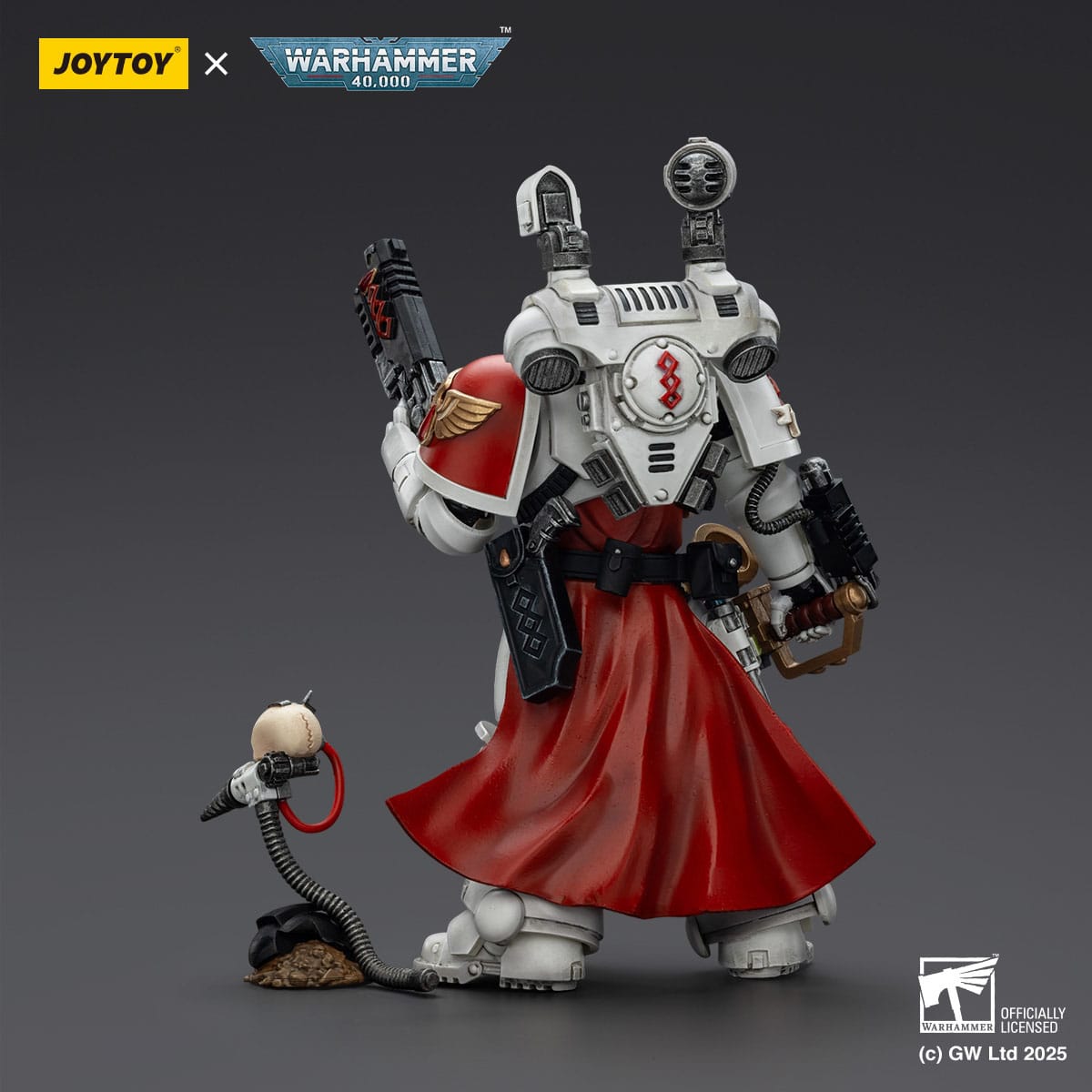 Warhammer 40k: Blood Angels Combat Patrol Sanguinary Priest with Heavy Bolt Pistol Chainsword and Narthecium-Actionfiguren-JoyToy-Mighty Underground