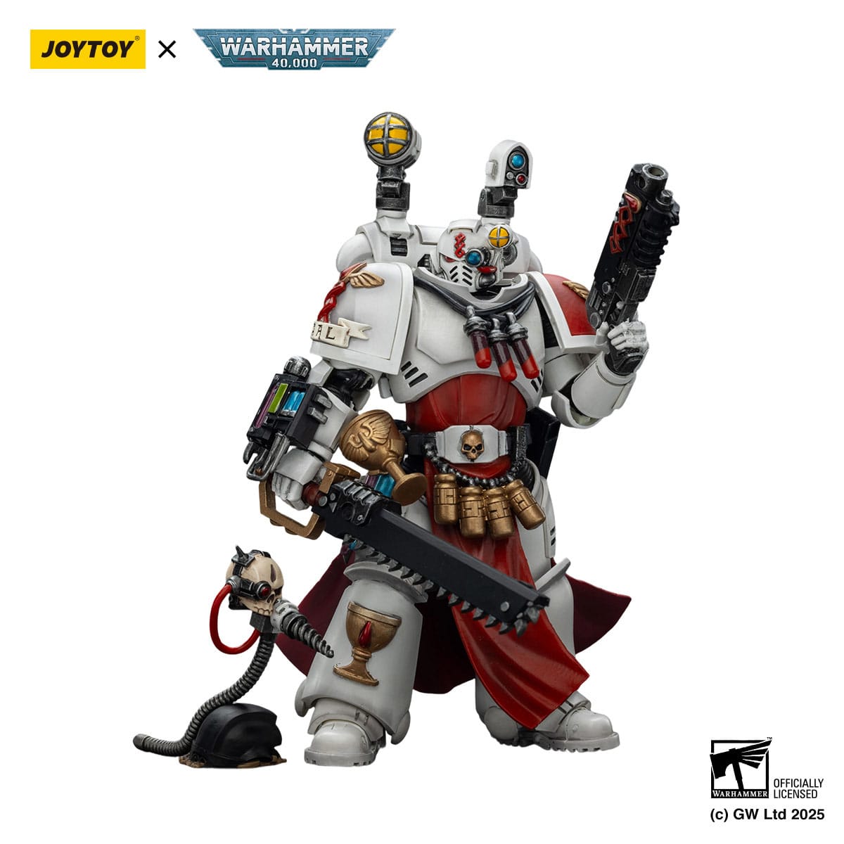 Warhammer 40k: Blood Angels Combat Patrol Sanguinary Priest with Heavy Bolt Pistol Chainsword and Narthecium-Actionfiguren-JoyToy-Mighty Underground