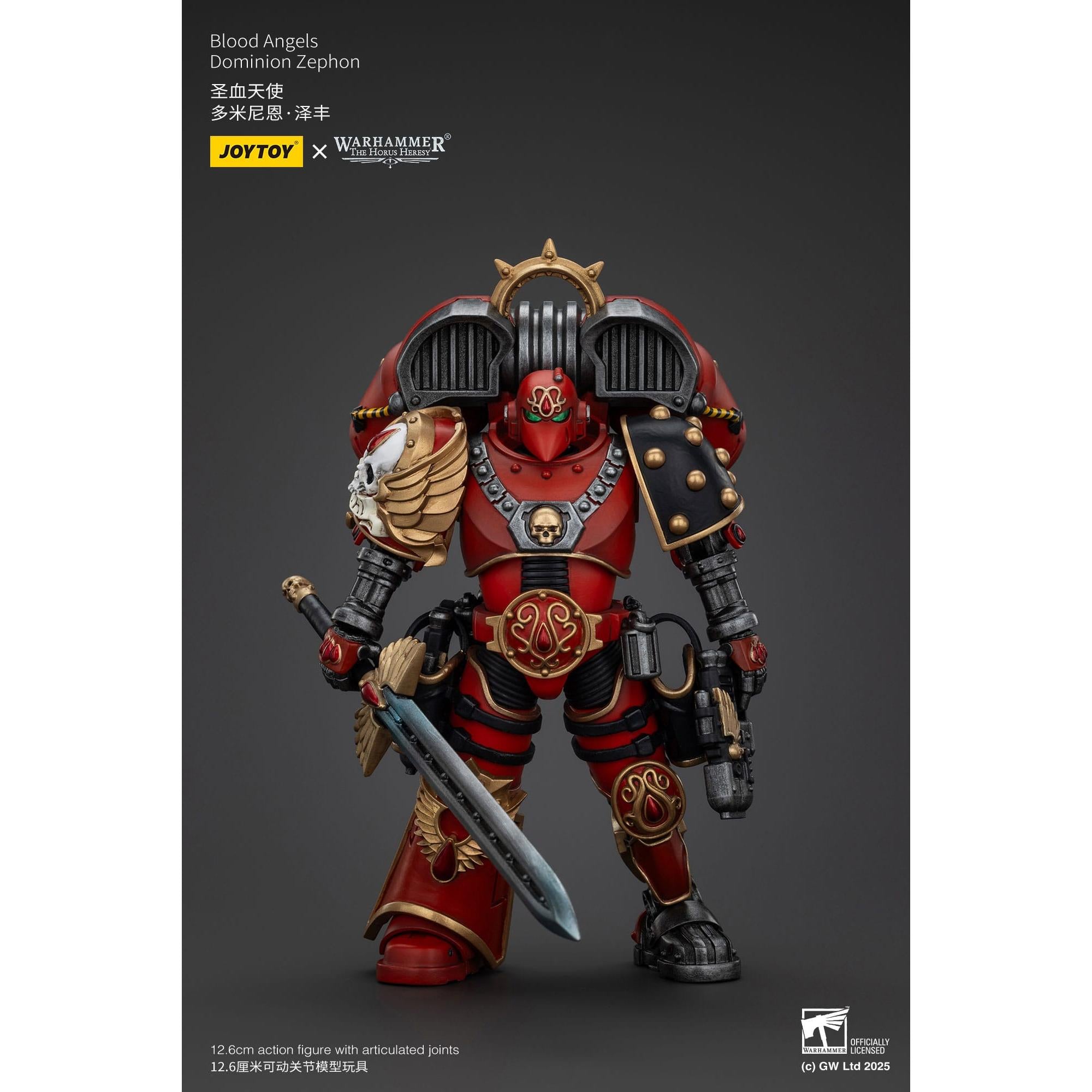 Warhammer 40k: Blood Angels Dominion Zephon (The Horus Heresy)-Actionfiguren-JoyToy-Mighty Underground