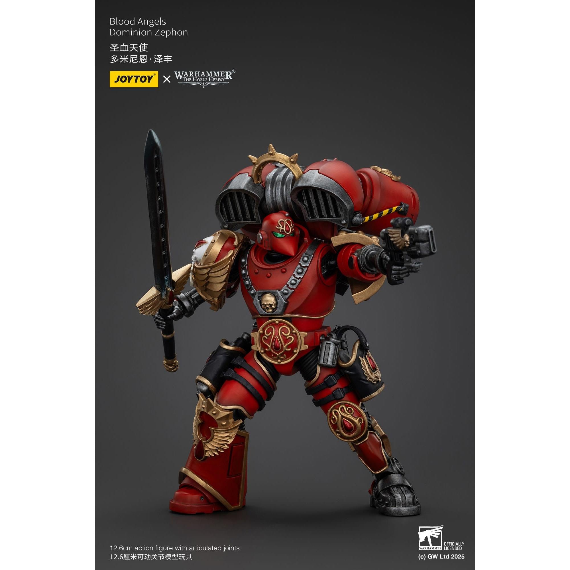 Warhammer 40k: Blood Angels Dominion Zephon (The Horus Heresy)-Actionfiguren-JoyToy-Mighty Underground