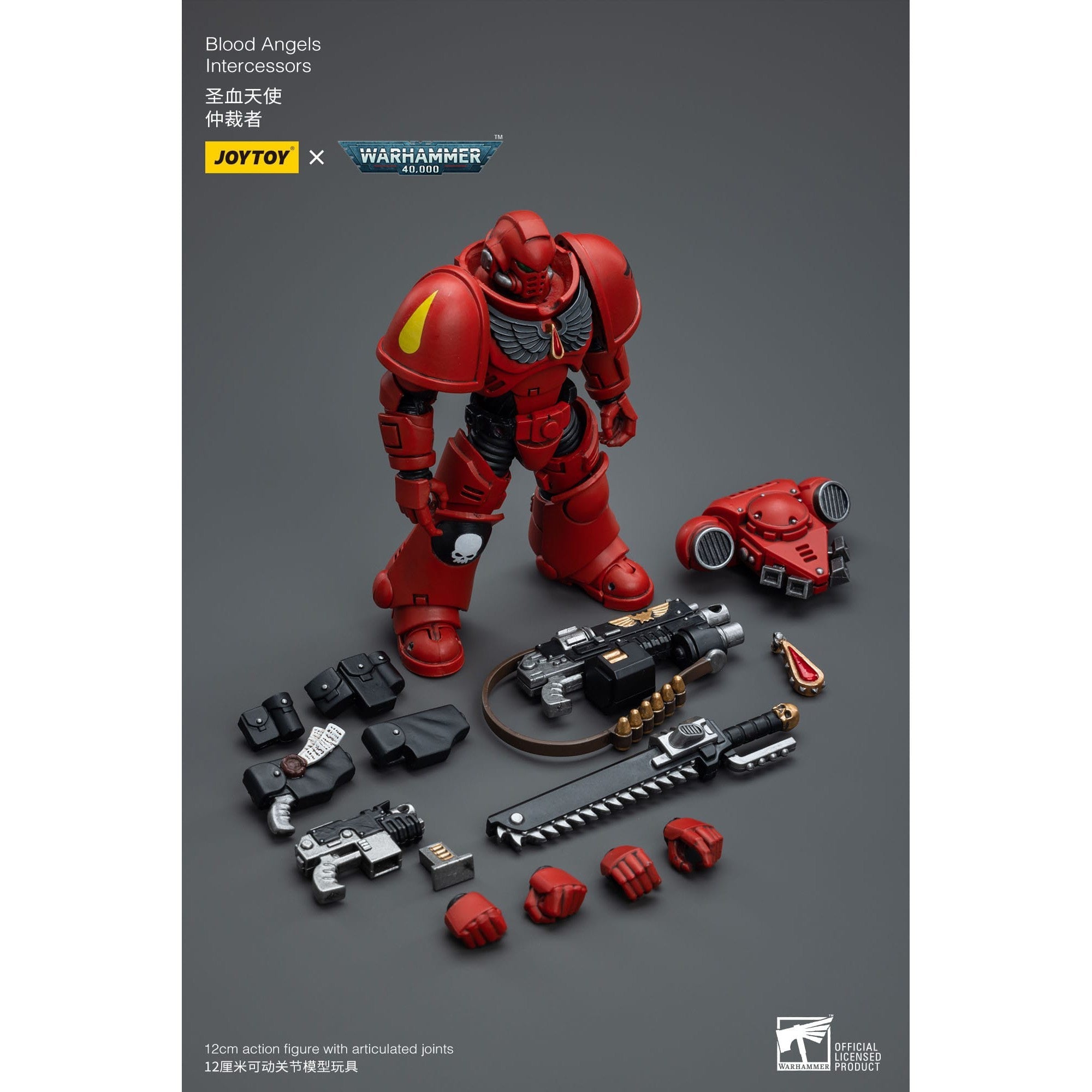 Warhammer 40k: Blood Angels Intercessors - 12 cm-Actionfiguren-JoyToy-Mighty Underground