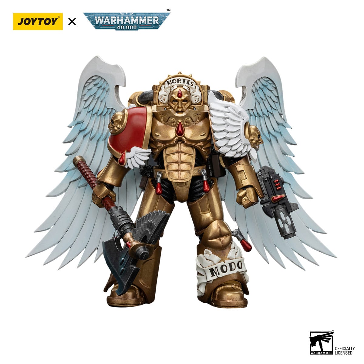 Warhammer 40k: Blood Angels Sanguinary Guard with Encarmine Axe and Inferno Pistol-Actionfiguren-JoyToy-Mighty Underground