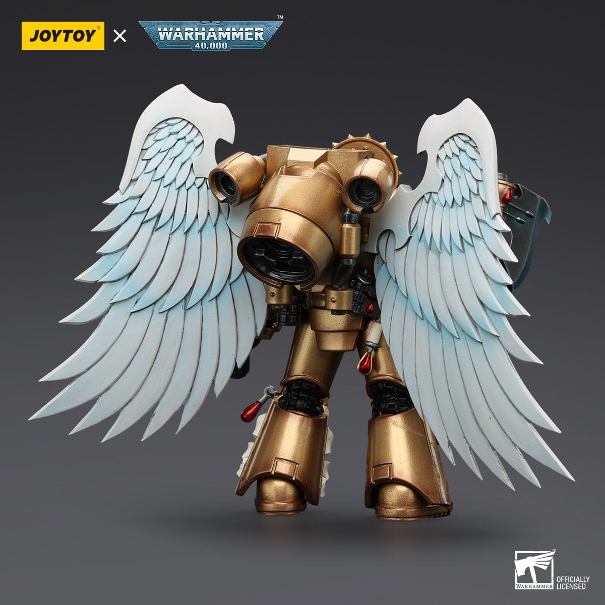 Warhammer 40k: Blood Angels Sanguinary Guard with Encarmine Axe and Inferno Pistol-Actionfiguren-JoyToy-Mighty Underground