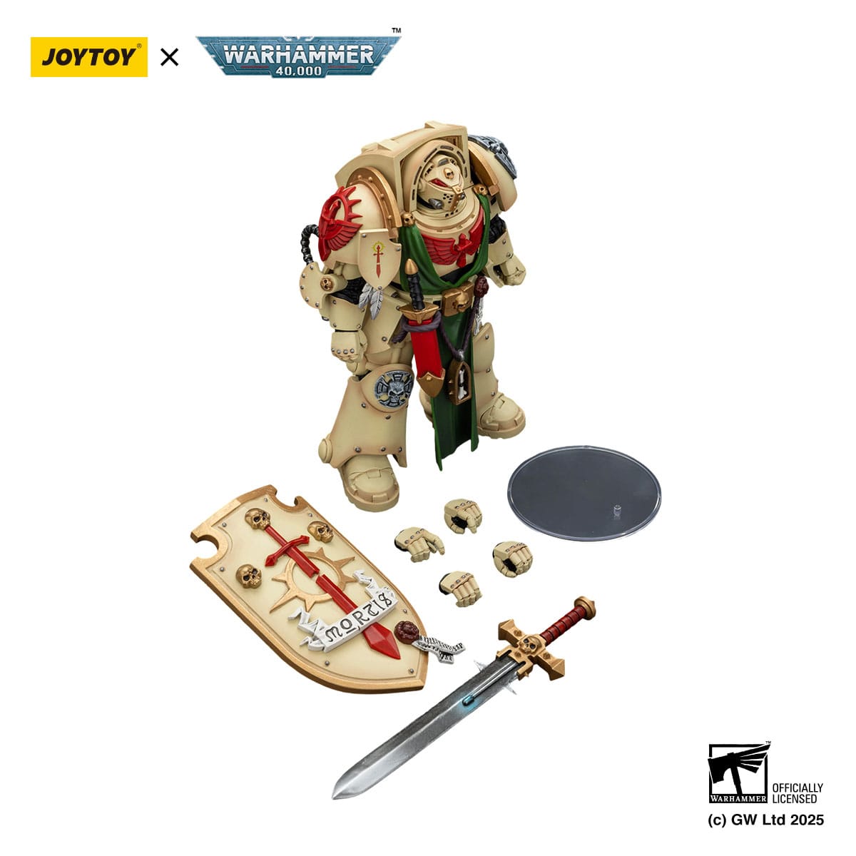 Warhammer 40k: Dark Angels Deathwing Knight 3-Actionfiguren-JoyToy-Mighty Underground