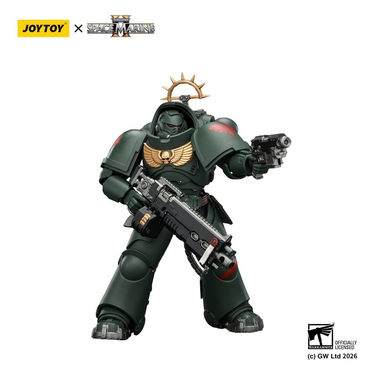 Warhammer 40k: Dark Angels Heavy Intercessor (Game Edition, Spacemarine 2)-Actionfiguren-JoyToy-Mighty Underground