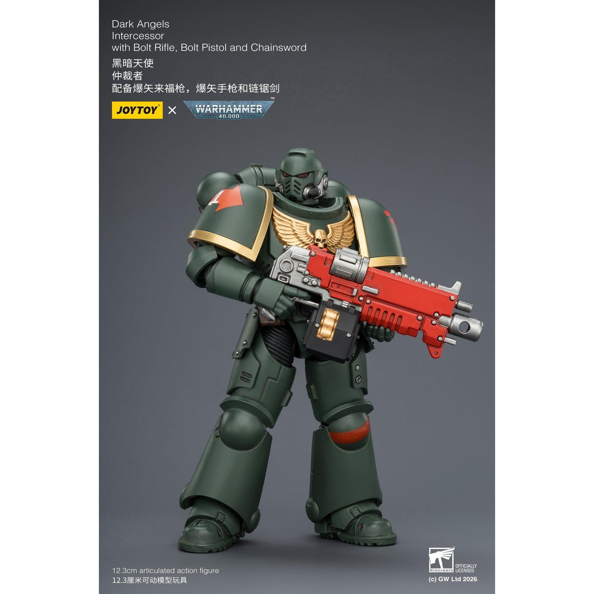 Warhammer 40k: Dark Angels Intercessor-Actionfiguren-JoyToy-Mighty Underground