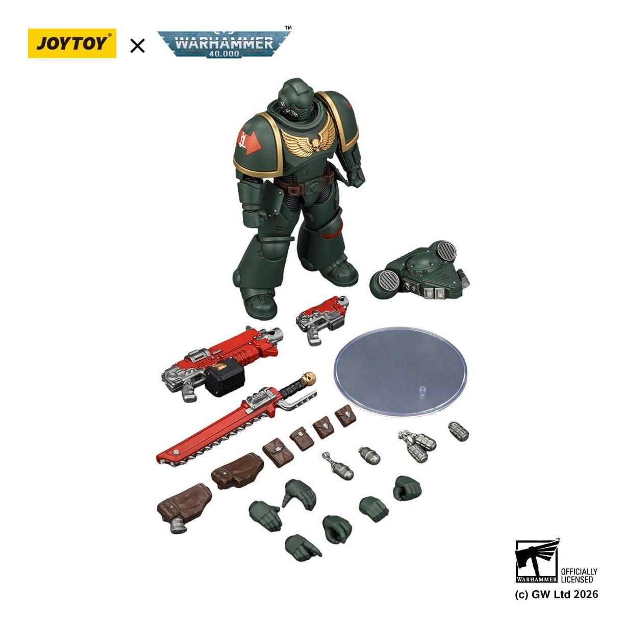 Warhammer 40k: Dark Angels Intercessor-Actionfiguren-JoyToy-Mighty Underground