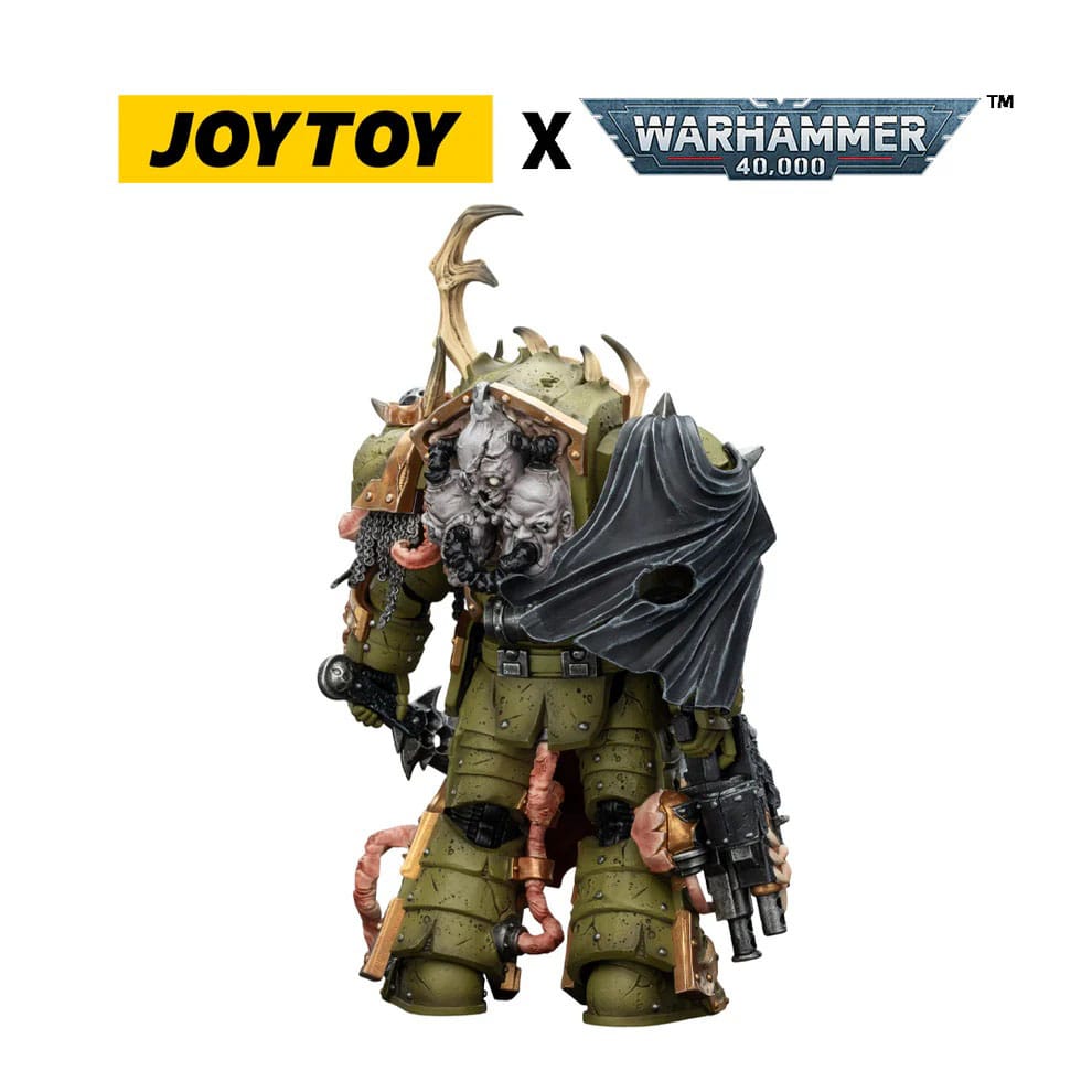 Warhammer 40k: Death Guard Blightlord Terminator 3 with Combi-bolter and Bubotic Blade-Actionfiguren-JoyToy-Mighty Underground