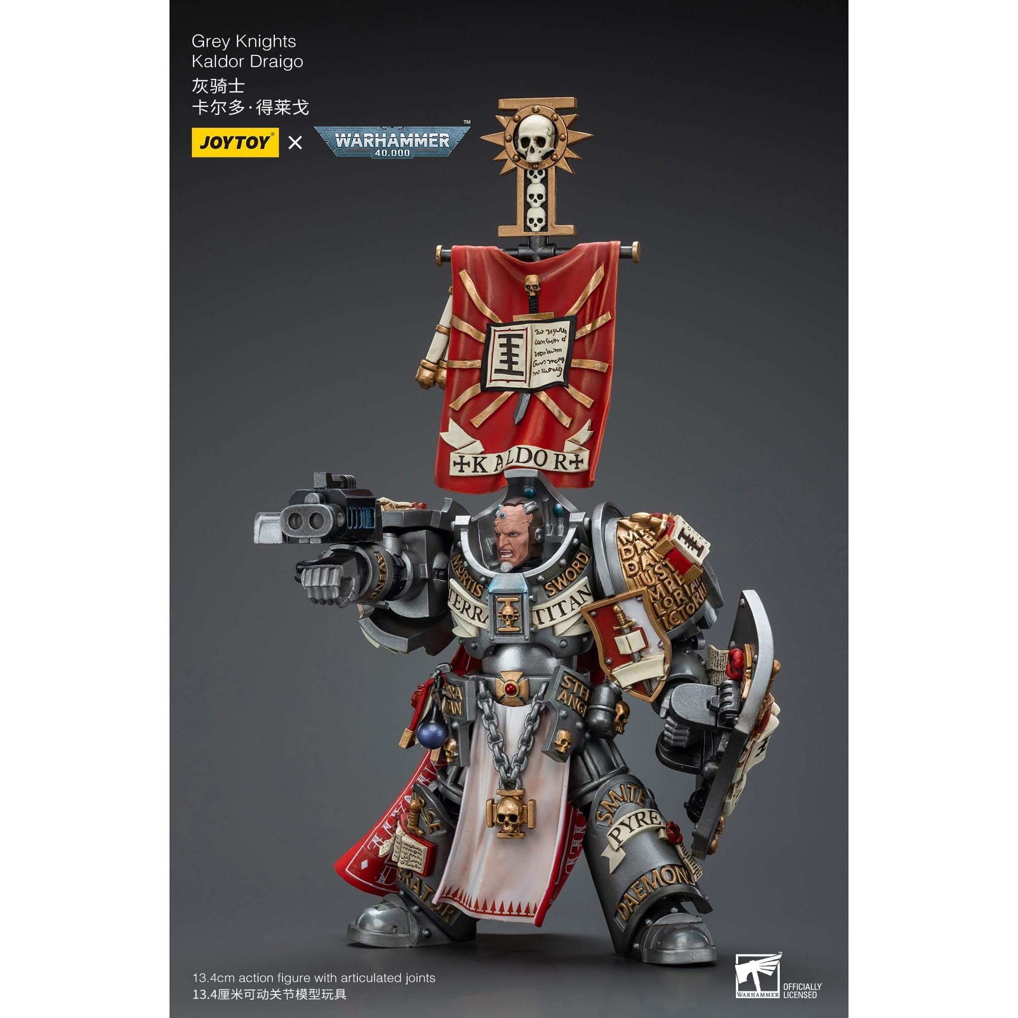 Warhammer 40k: Grey Knights Kaldor Draigo - 14 cm-Actionfiguren-JoyToy-Mighty Underground