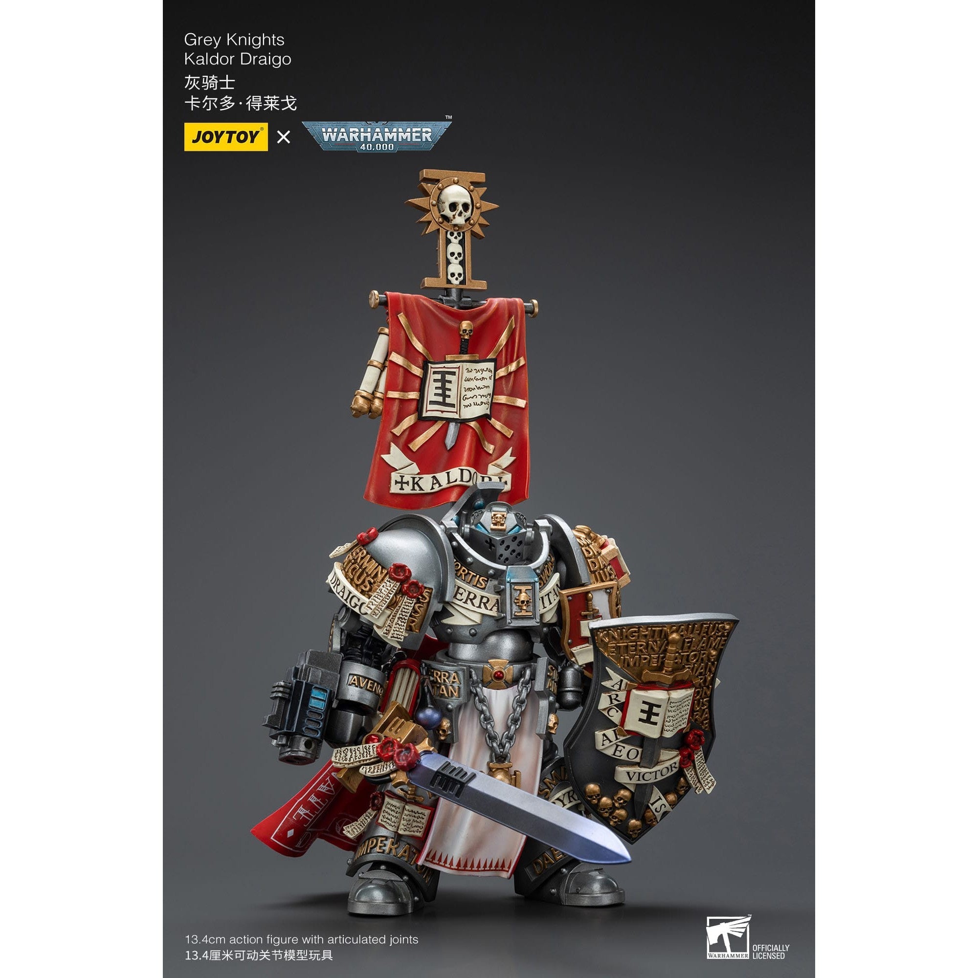 Warhammer 40k: Grey Knights Kaldor Draigo - 14 cm-Actionfiguren-JoyToy-Mighty Underground