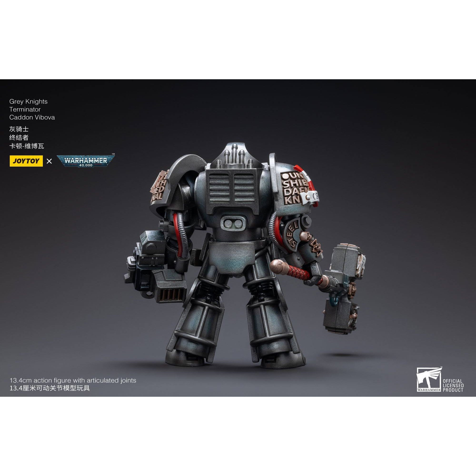 Warhammer 40k: Grey Knights Terminator Caddon Vibova - 13 cm-Actionfiguren-JoyToy-Mighty Underground