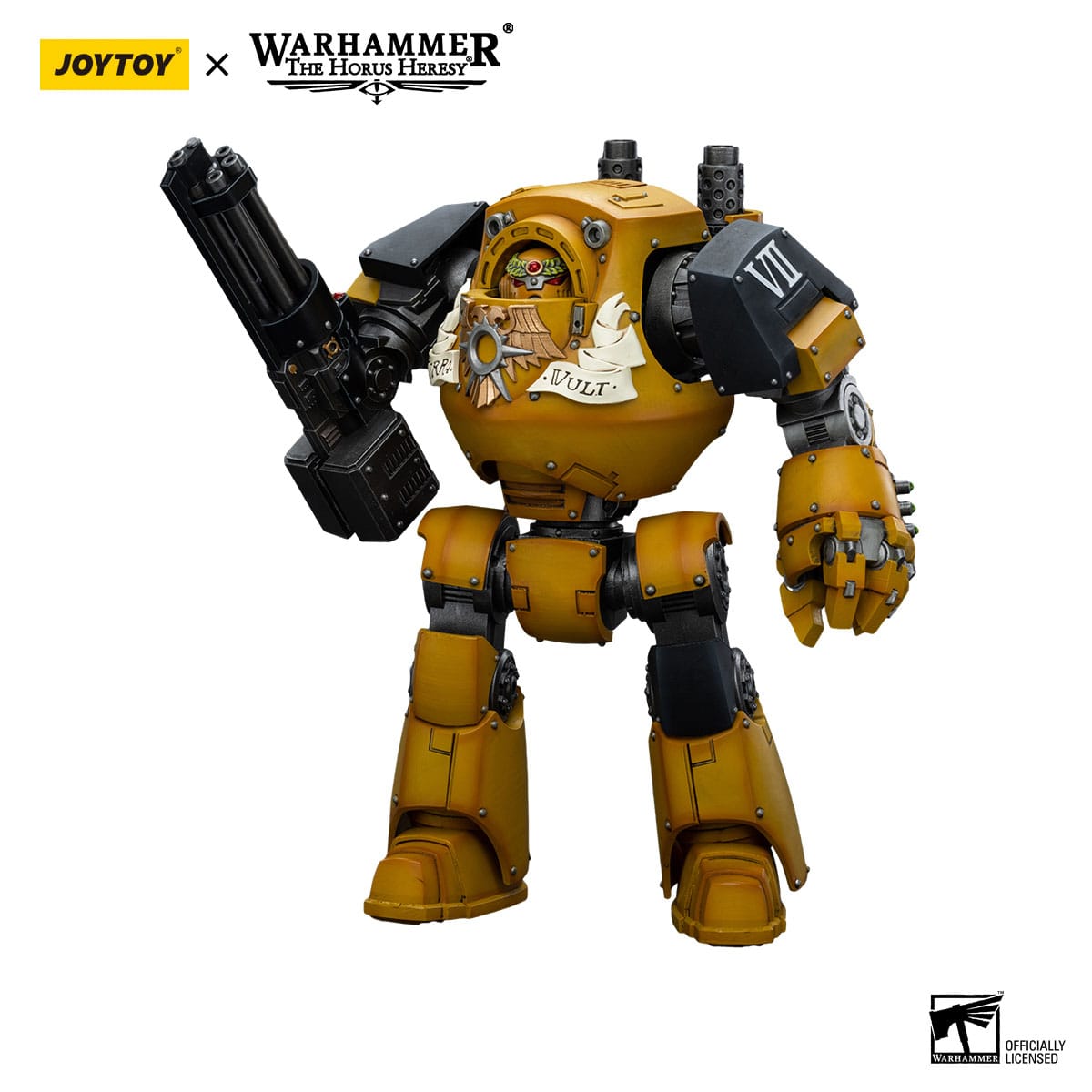 Warhammer 40k: Imperial Fists Contemptor Dreadnought - 12 cm (The Horus Heresy)-Actionfiguren-JoyToy-Mighty Underground