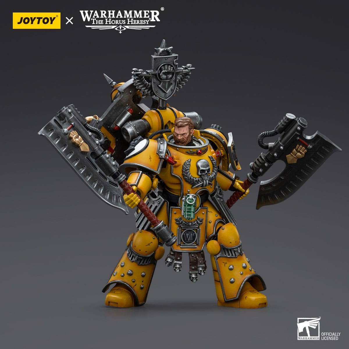 Warhammer 40k: Imperial Fists Fafnir Rann (The Horus Heresy)-Actionfiguren-JoyToy-Mighty Underground
