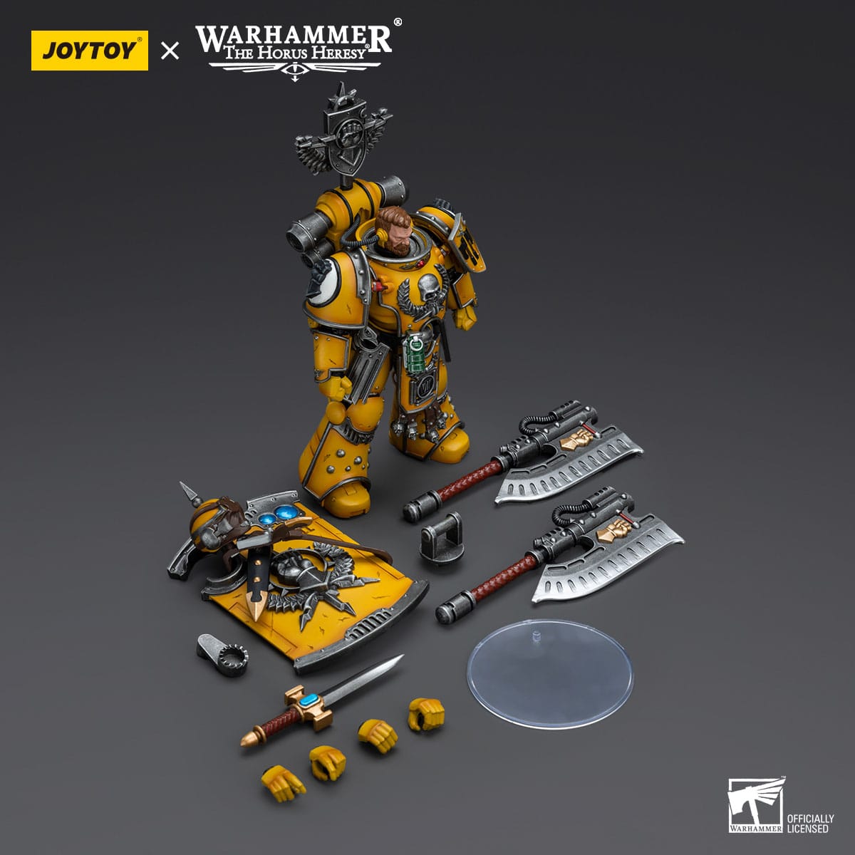 Warhammer 40k: Imperial Fists Fafnir Rann (The Horus Heresy)-Actionfiguren-JoyToy-Mighty Underground