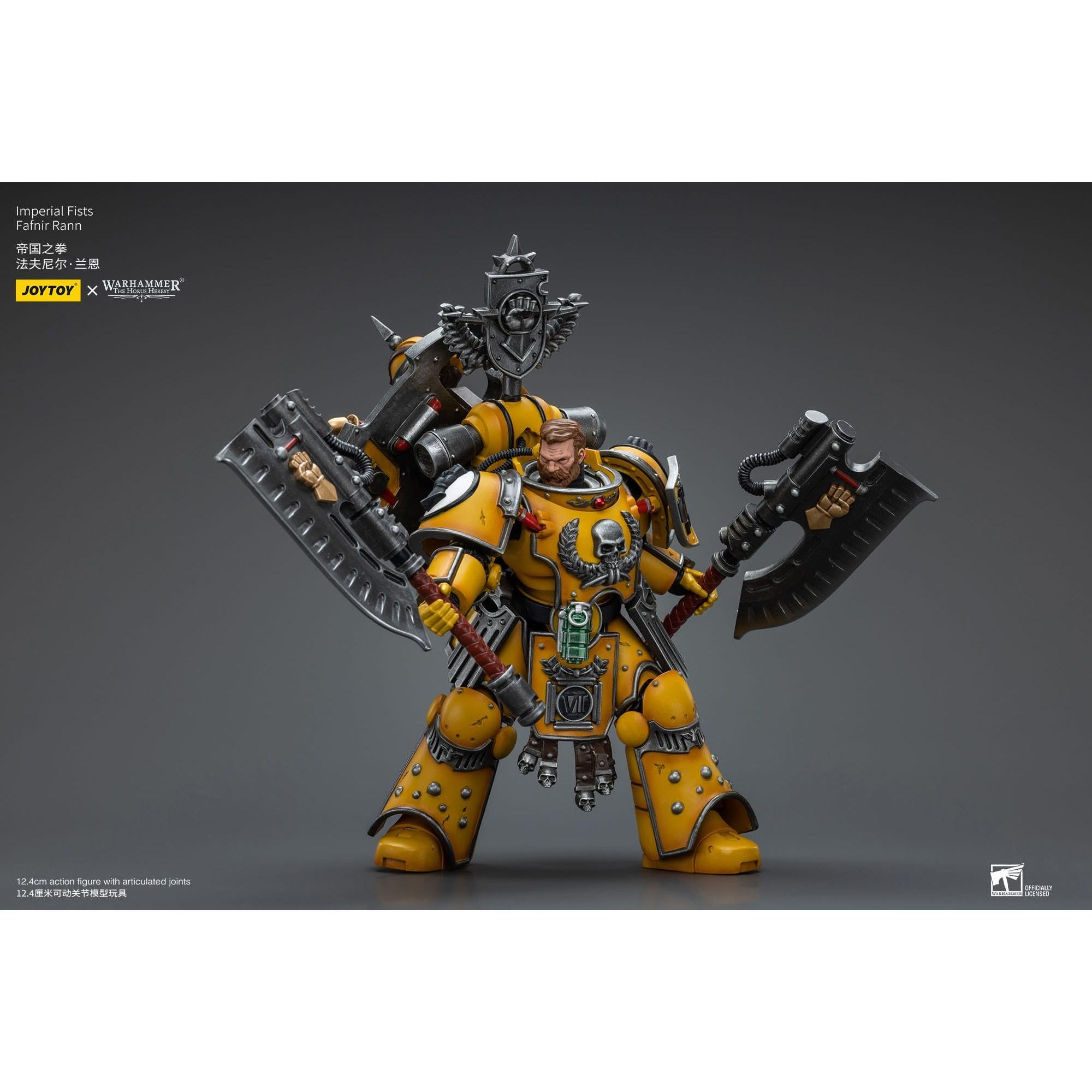 Warhammer 40k: Imperial Fists Fafnir Rann (The Horus Heresy)-Actionfiguren-JoyToy-Mighty Underground