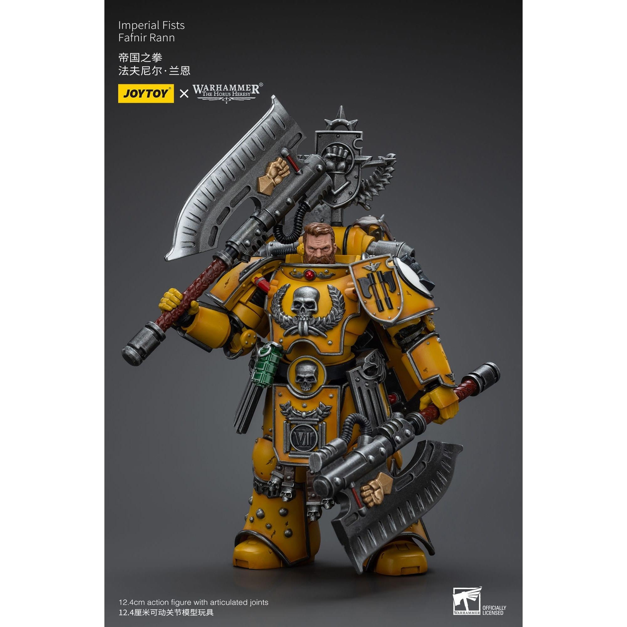 Warhammer 40k: Imperial Fists Fafnir Rann (The Horus Heresy)-Actionfiguren-JoyToy-Mighty Underground