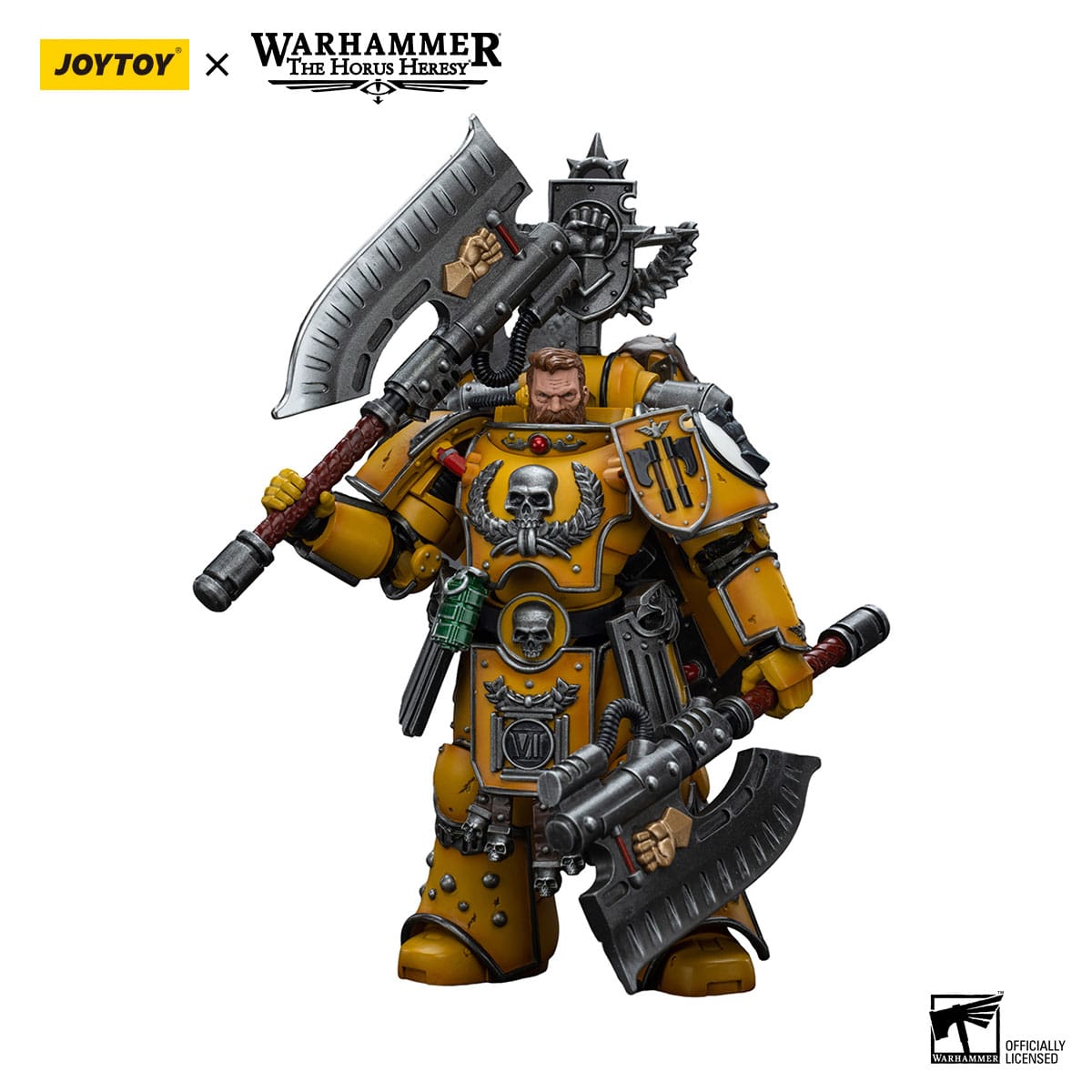 Warhammer 40k: Imperial Fists Fafnir Rann (The Horus Heresy)-Actionfiguren-JoyToy-Mighty Underground