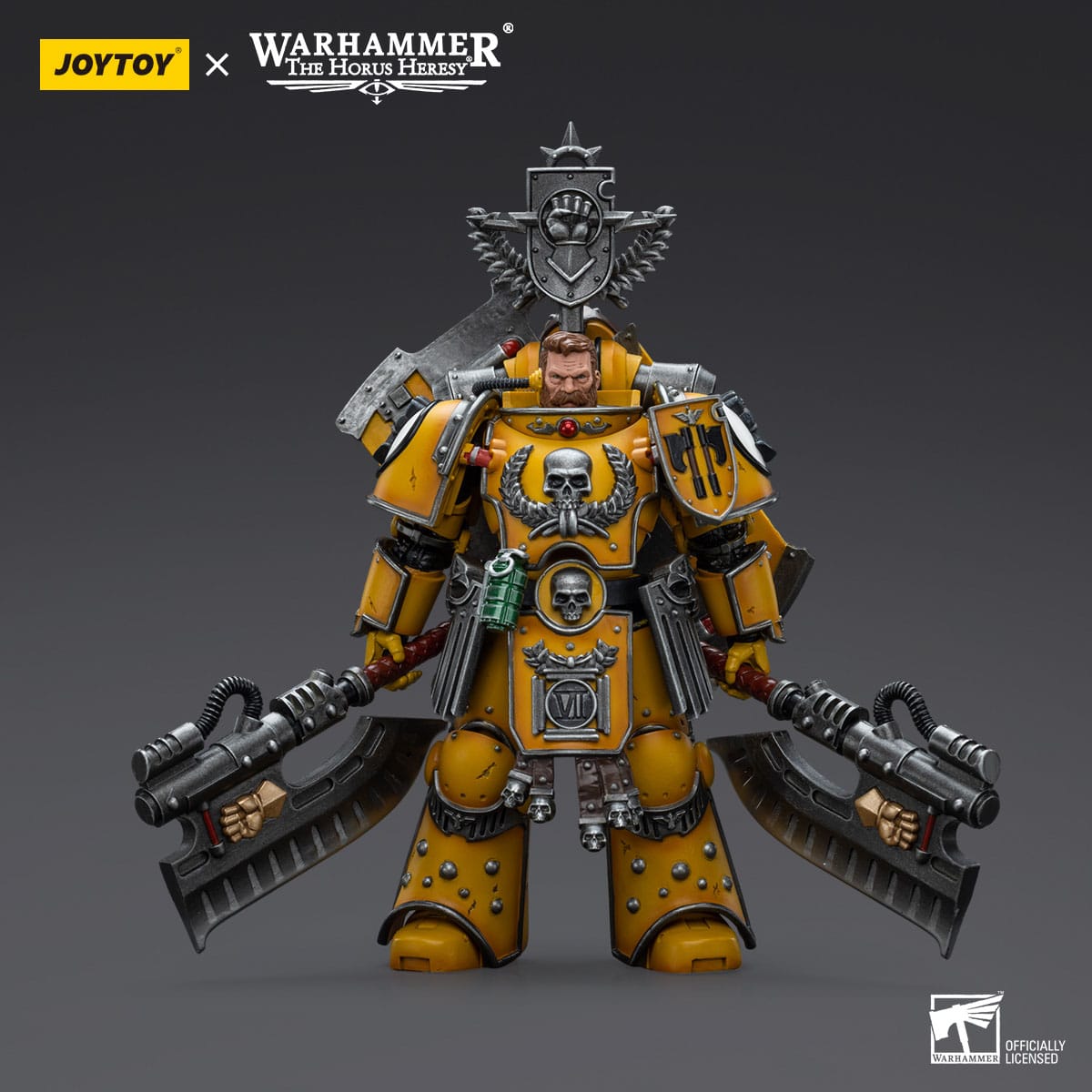 Warhammer 40k: Imperial Fists Fafnir Rann (The Horus Heresy)-Actionfiguren-JoyToy-Mighty Underground