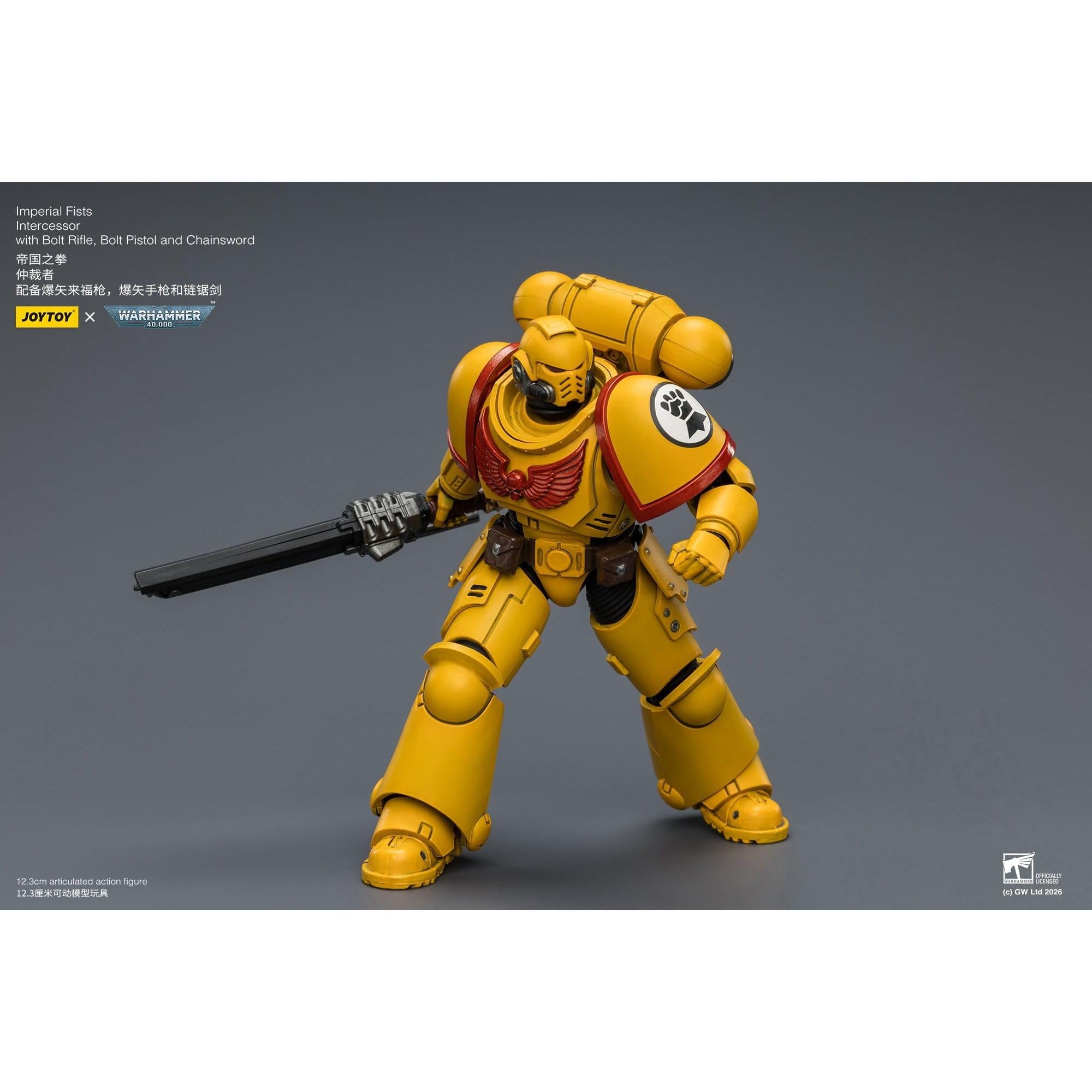 Warhammer 40k: Imperial Fists Intercessor-Actionfiguren-JoyToy-Mighty Underground