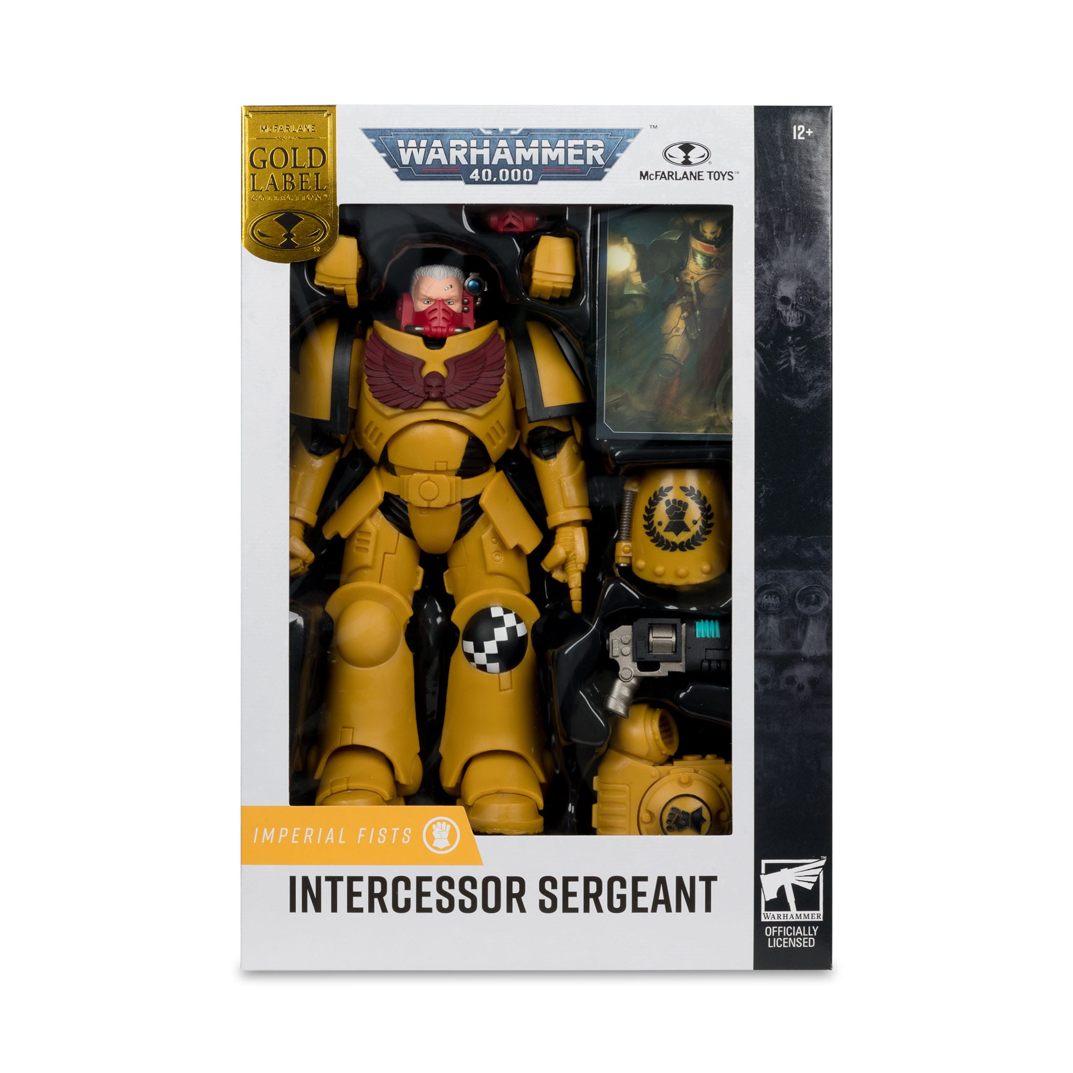 Warhammer 40k: Imperial Fists Intercessor Sergeant-Actionfiguren-McFarlane Toys-Mighty Underground