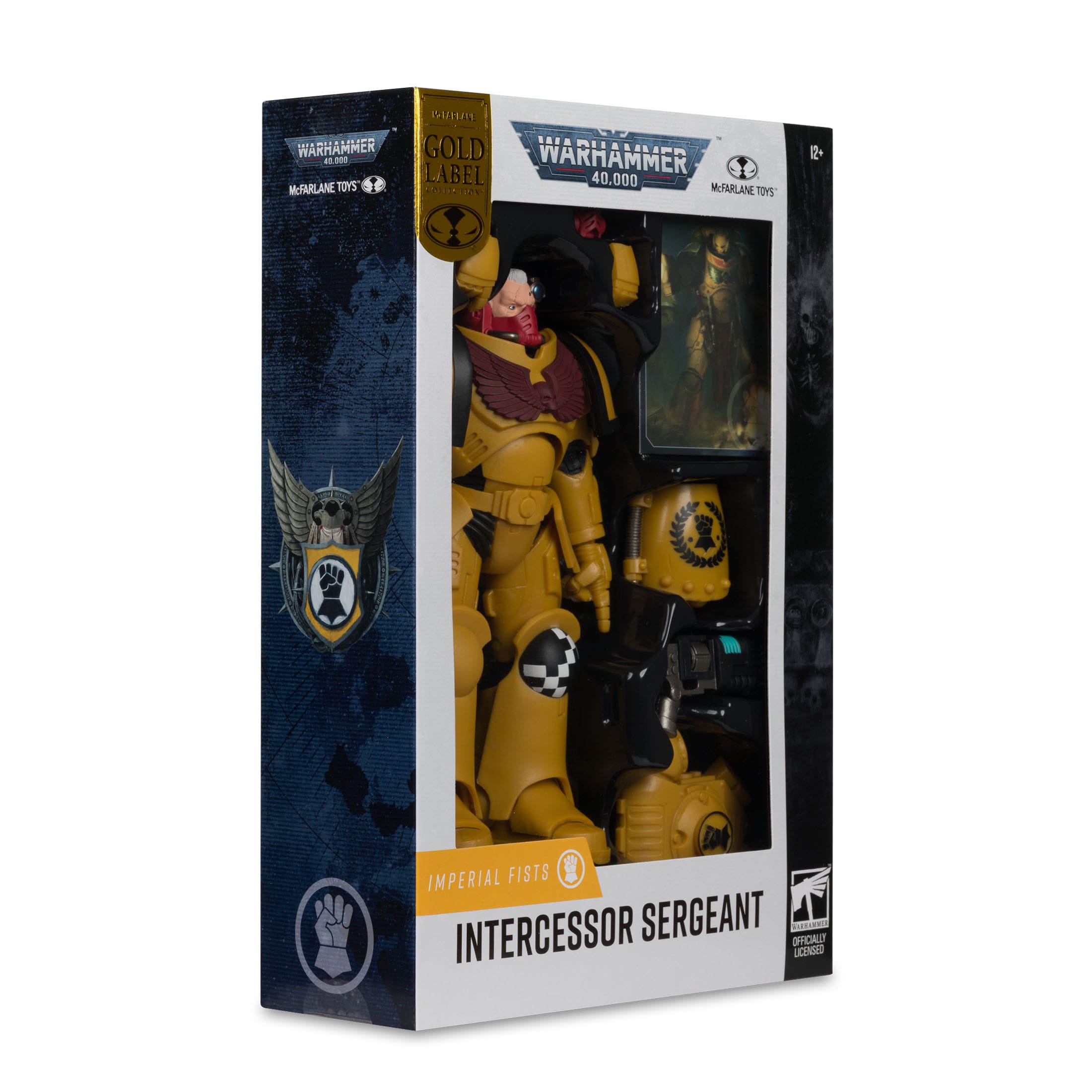 Warhammer 40k: Imperial Fists Intercessor Sergeant-Actionfiguren-McFarlane Toys-Mighty Underground