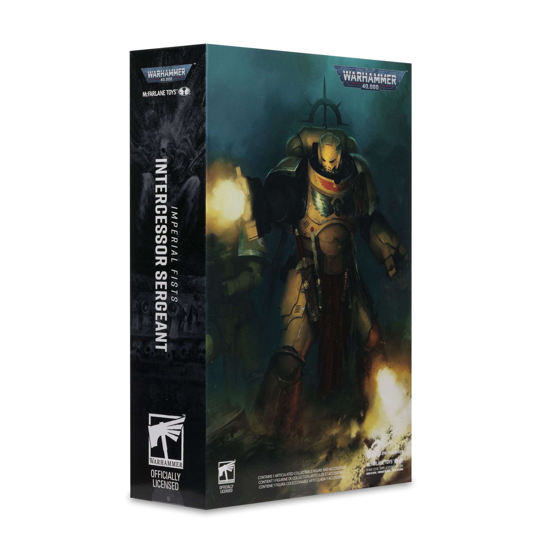 Warhammer 40k: Imperial Fists Intercessor Sergeant-Actionfiguren-McFarlane Toys-Mighty Underground