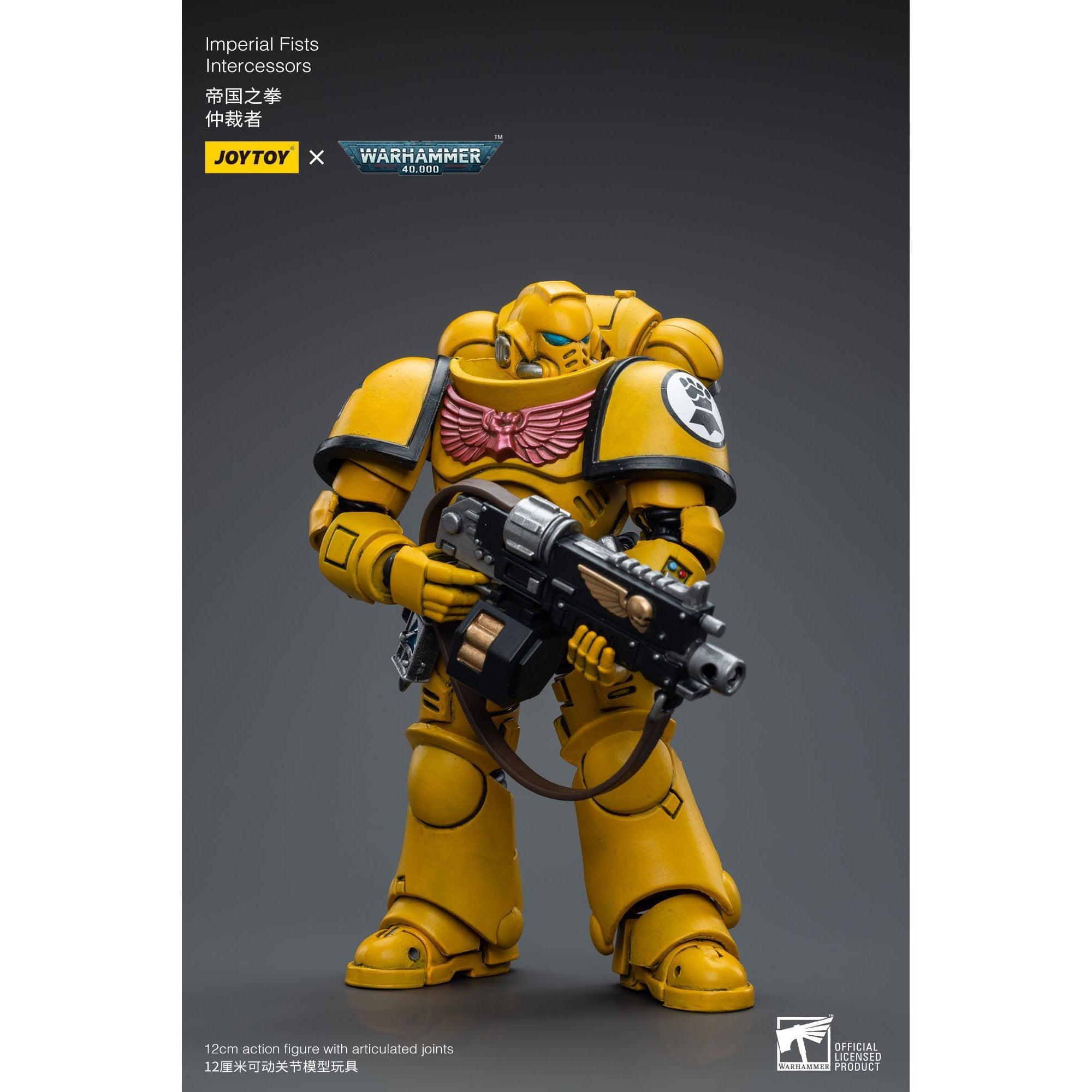 Warhammer 40k: Imperial Fists Intercessors - 12 cm-Actionfiguren-JoyToy-Mighty Underground