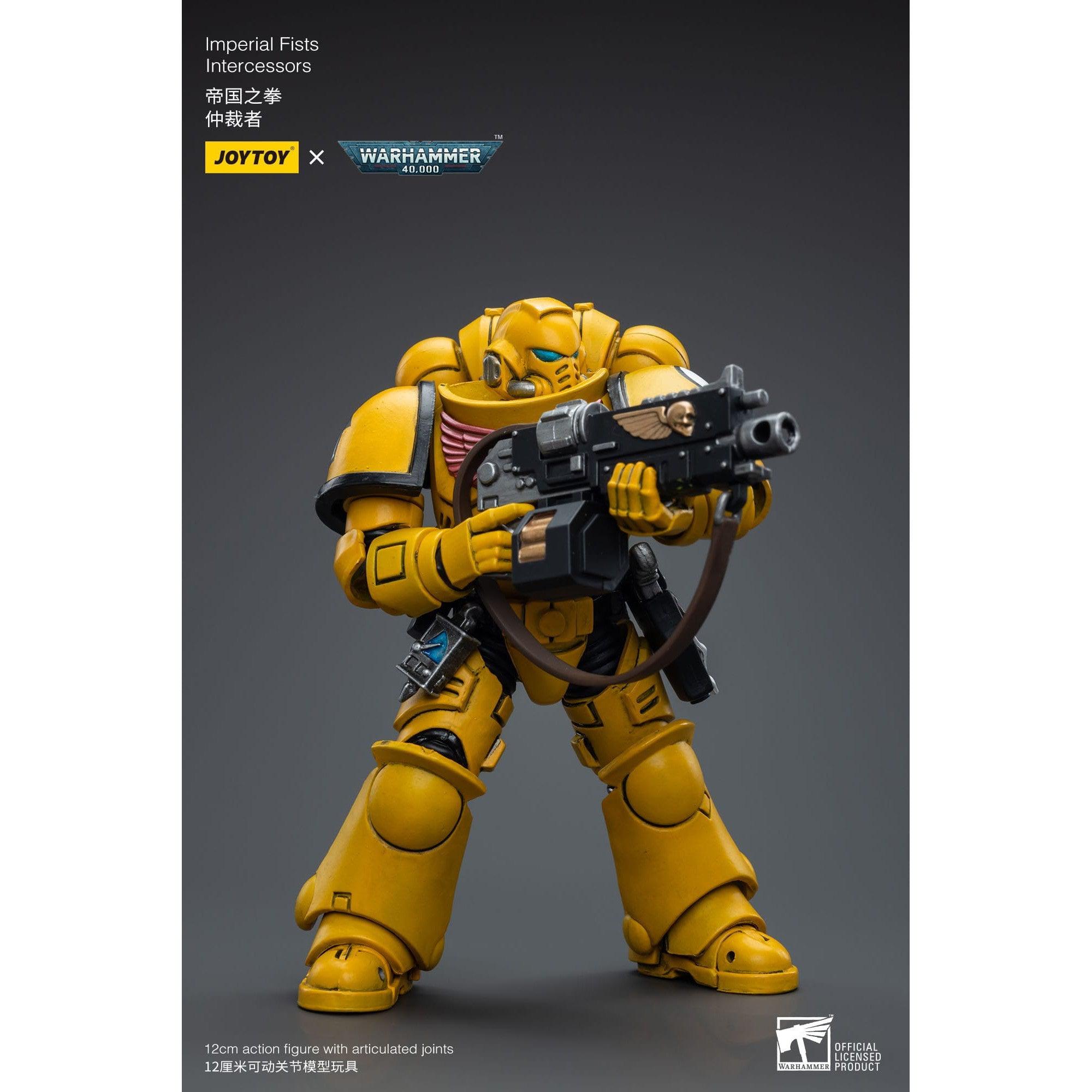 Warhammer 40k: Imperial Fists Intercessors - 12 cm-Actionfiguren-JoyToy-Mighty Underground