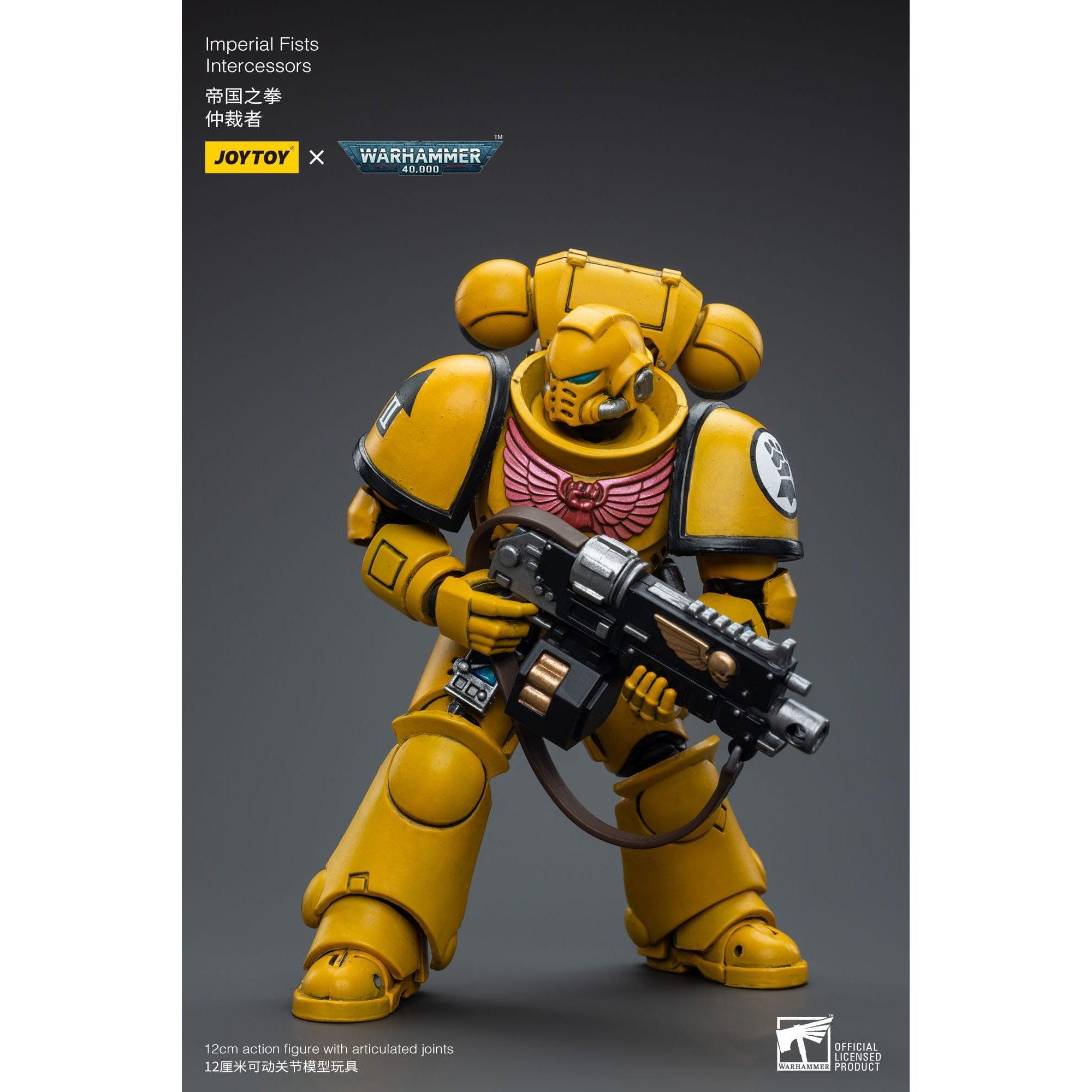 Warhammer 40k: Imperial Fists Intercessors - 12 cm-Actionfiguren-JoyToy-Mighty Underground
