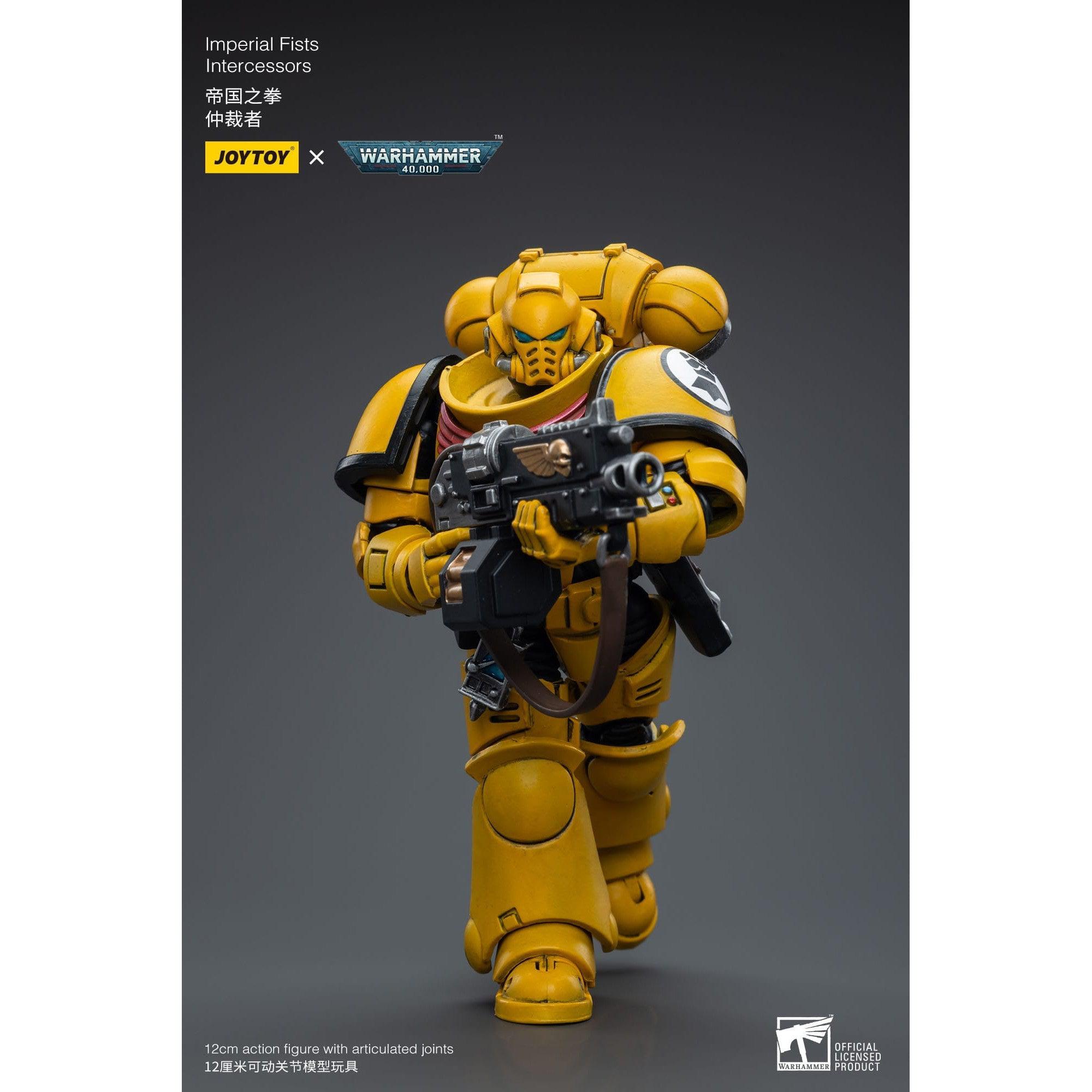 Warhammer 40k: Imperial Fists Intercessors - 12 cm-Actionfiguren-JoyToy-Mighty Underground
