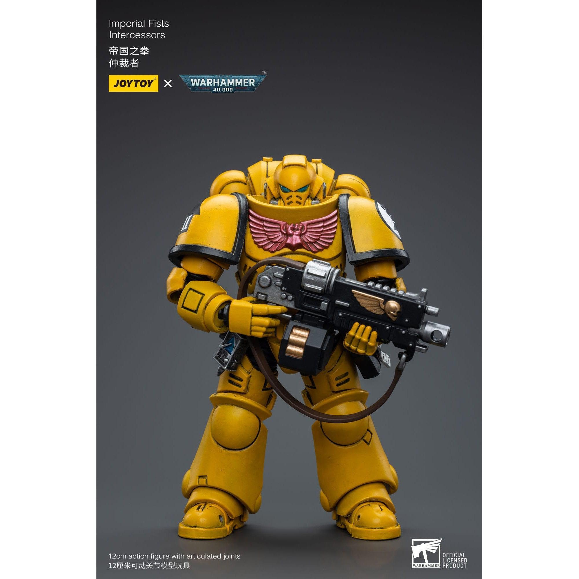 Warhammer 40k: Imperial Fists Intercessors - 12 cm-Actionfiguren-JoyToy-Mighty Underground
