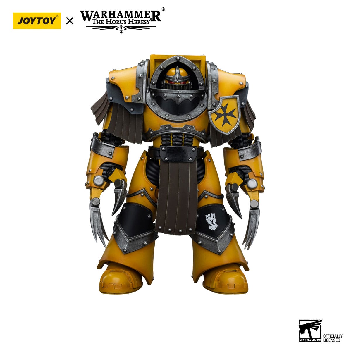 Warhammer 40k: Imperial Fists Legion Cataphractii Terminator Squad Legion Cataphractii with Lightning Claws - 12 cm (The Horus Heresy)-Actionfiguren-JoyToy-Mighty Underground