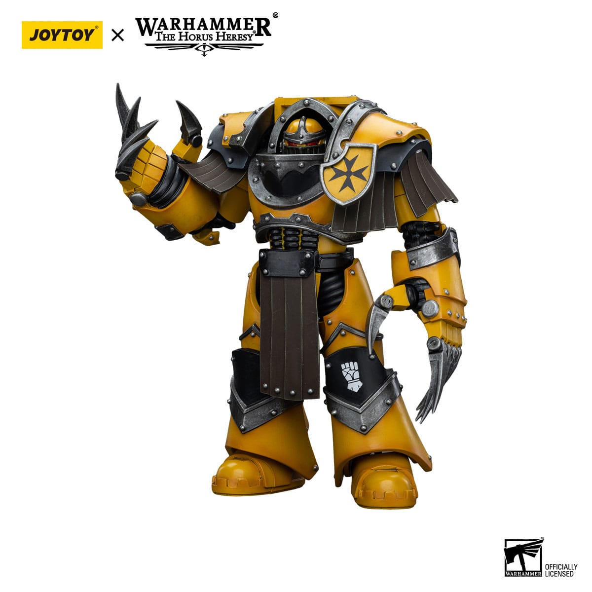 Warhammer 40k: Imperial Fists Legion Cataphractii Terminator Squad Legion Cataphractii with Lightning Claws - 12 cm (The Horus Heresy)-Actionfiguren-JoyToy-Mighty Underground
