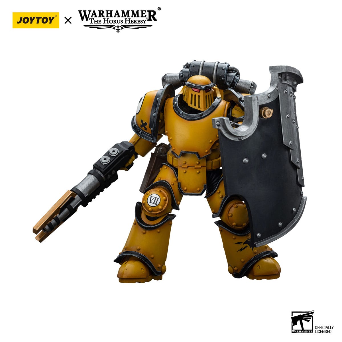 Warhammer 40k: Imperial Fists Legion MkIII Breacher Squad Legion Breacher with Lascutter - 12 cm (The Horus Heresy)-Actionfiguren-JoyToy-Mighty Underground