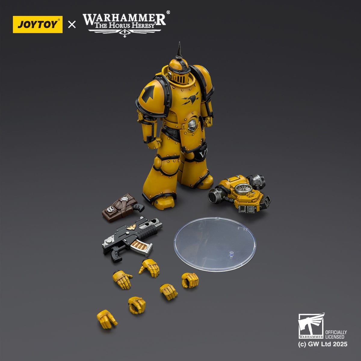 Warhammer 40k: Imperial Fists MK lll Tactical Legionary (The Horus Heresy)-Actionfiguren-JoyToy-Mighty Underground