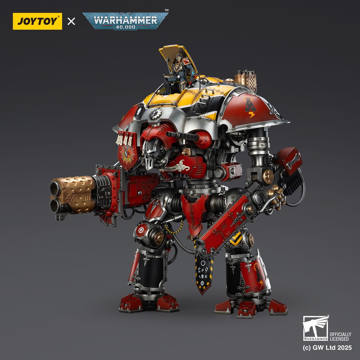 Warhammer 40k: Imperial Knights House Raven Knight Errant-Actionfiguren-JoyToy-Mighty Underground